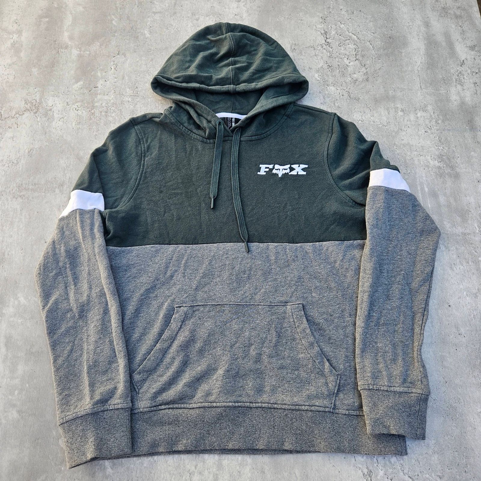 Fox Racing Fox Sports Racing Hoodie Men's Medium Green and Grey Size US M / EU 48-50 / 2 - 1 Thumbnail