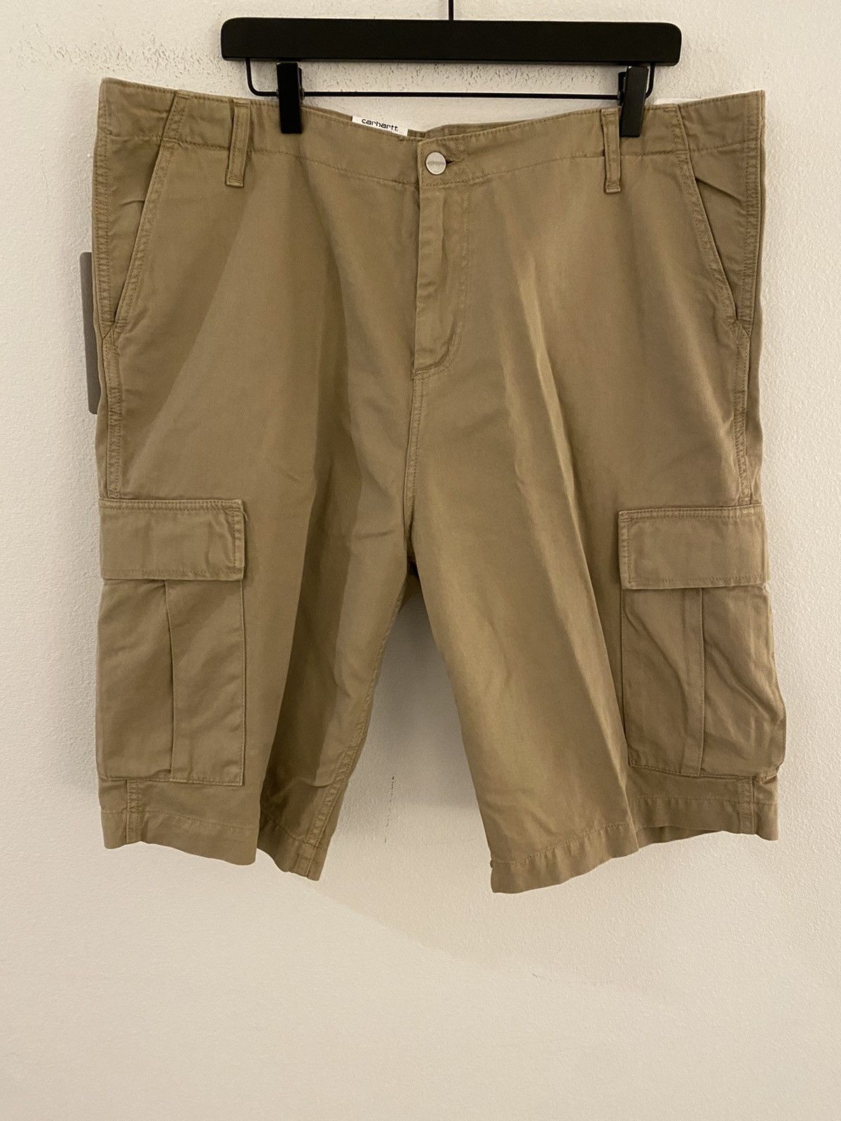 image of Carhartt Wip Regular Cargo Shorts NWT in Tan, Men's (Size 40)