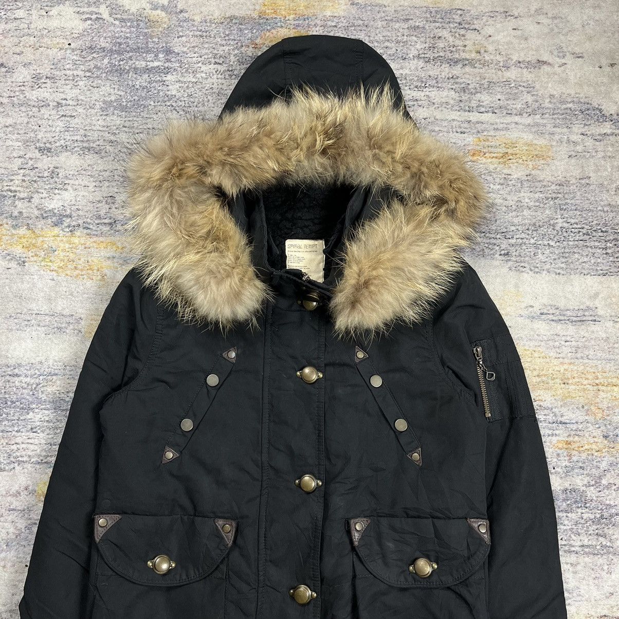 If Six Was Nine Spiral tempt raccoon fur jacket vkei style Size US M / EU 48-50 / 2 - 3 Thumbnail