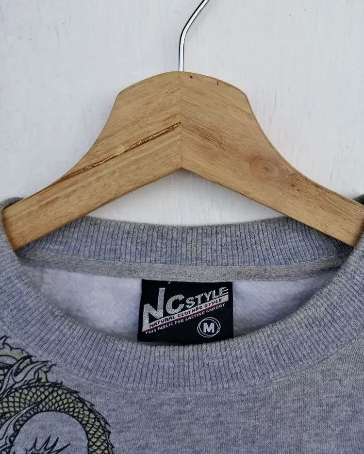 Japanese Brand Vintage NC STYLE Dragon Printed Sweatshirt Size US M / EU 48-50 / 2 - 7 Thumbnail