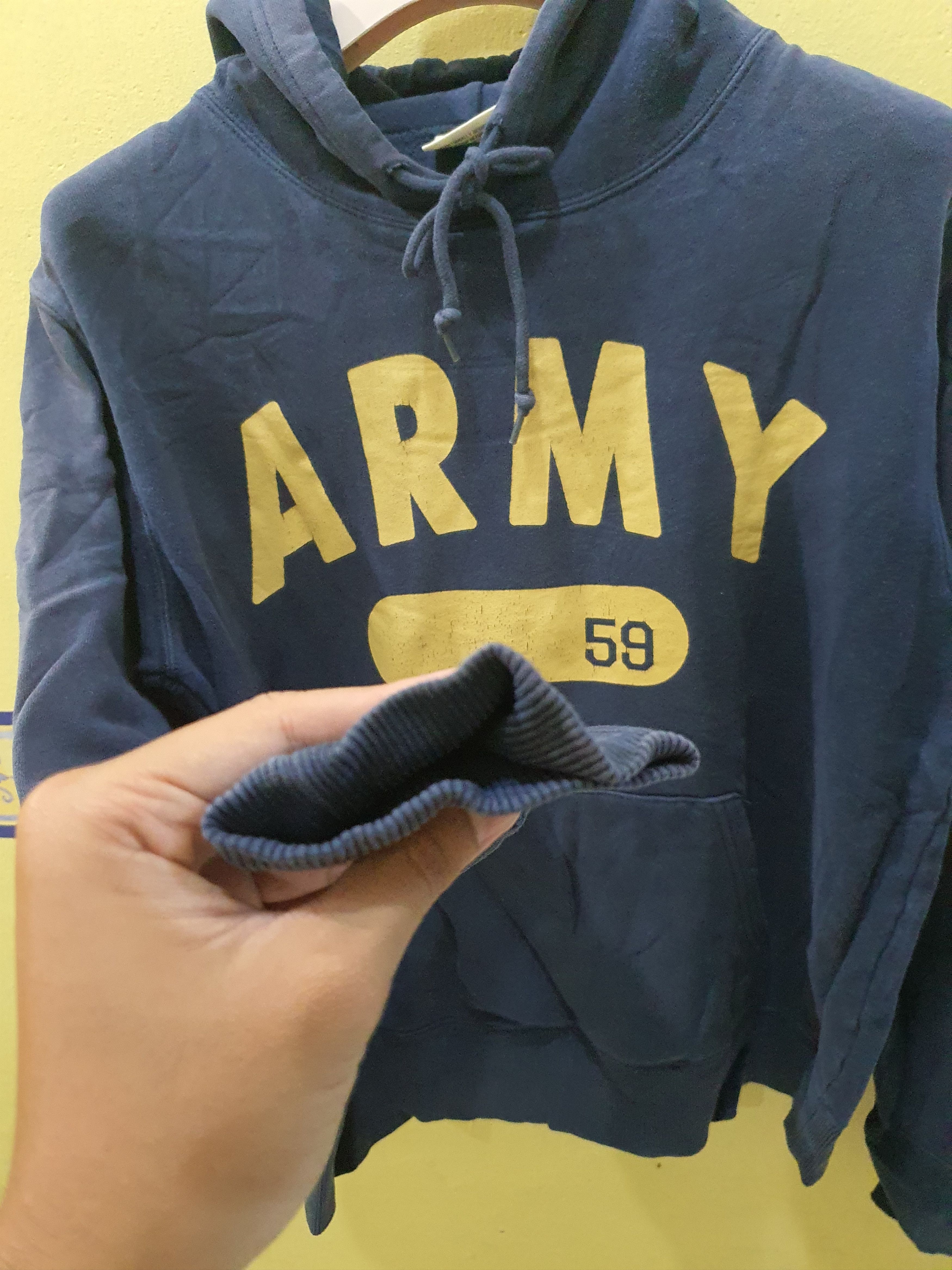 Alpha Industries Alpha Industries 'Army 59' navy blue hoodie Size US M / EU 48-50 / 2 - 9 Thumbnail