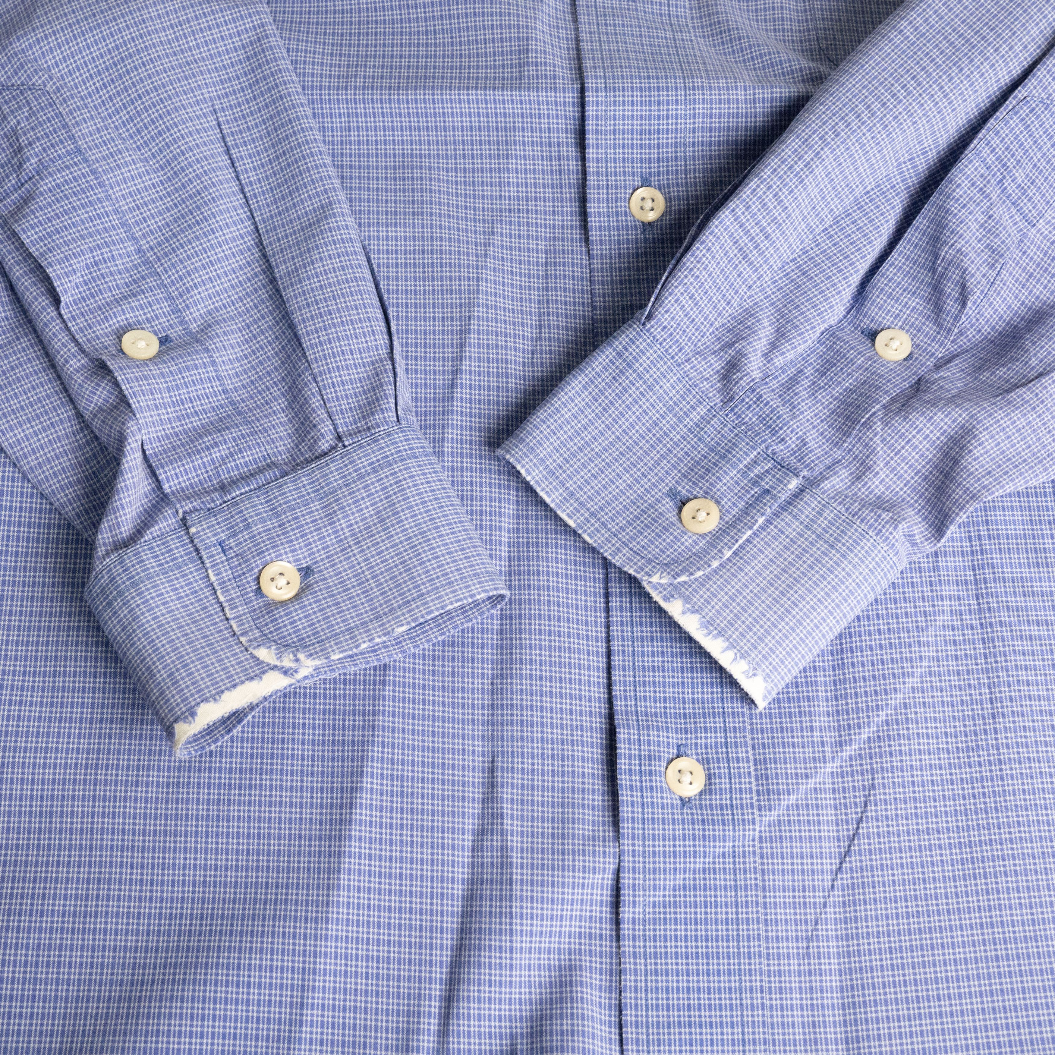 Polo Ralph Lauren Vintage 1990's Polo Ralph Lauren Distressed Button Shirt Size US L / EU 52-54 / 3 - 5 Thumbnail