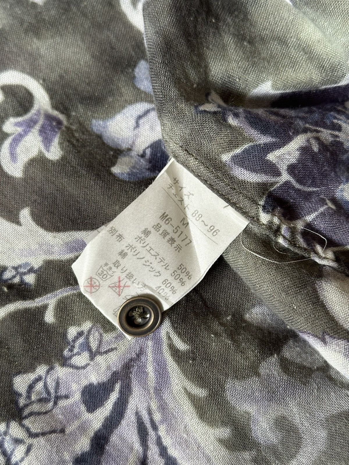 Marithe + Francois Girbaud 1990s Marithe Grancois Girbaud Thrashed Layered Shirt Size US M / EU 48-50 / 2 - 17 Thumbnail
