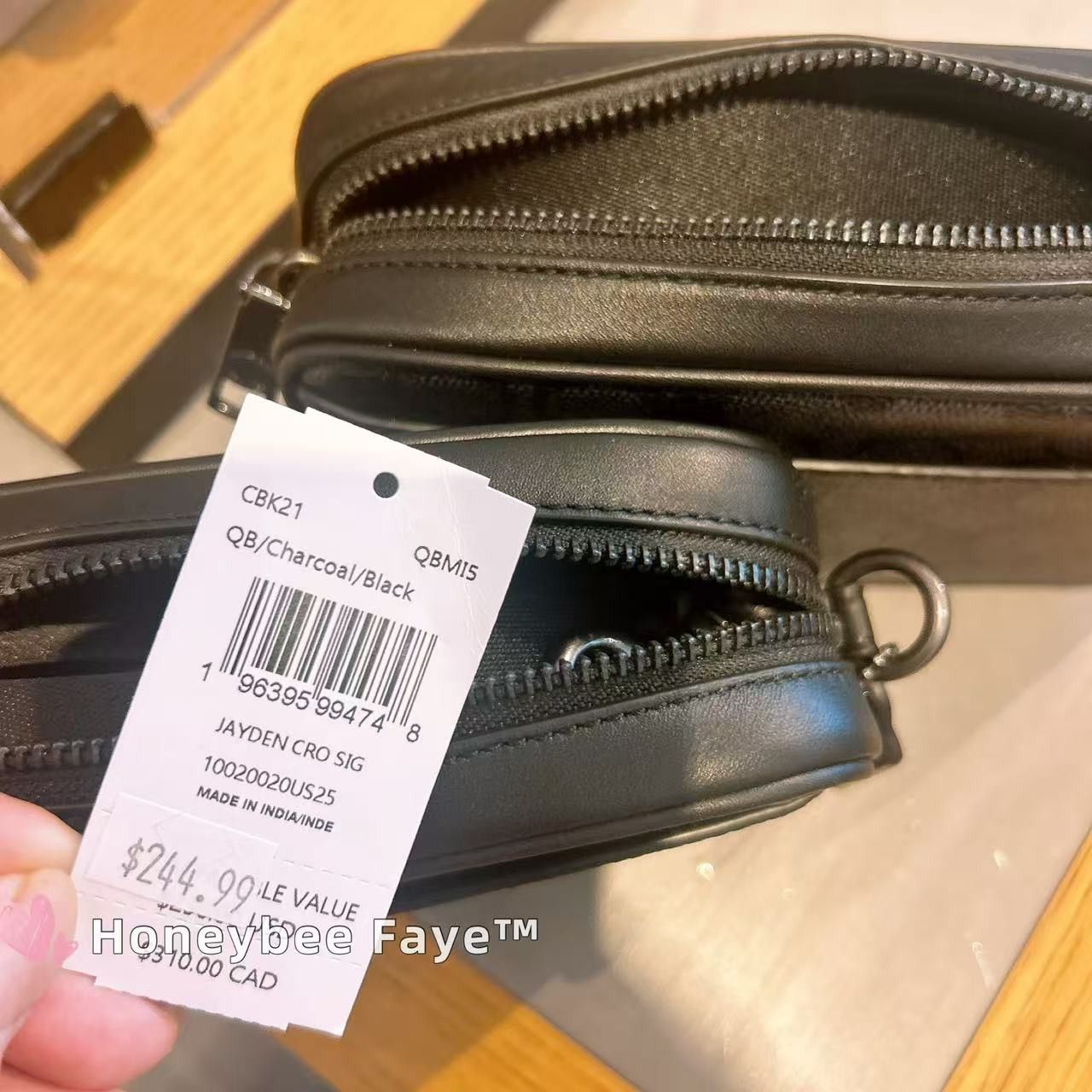 Coach Jayden Crossbody Bag In Signature Canvas CBK21 Size ONE SIZE - 4 Thumbnail