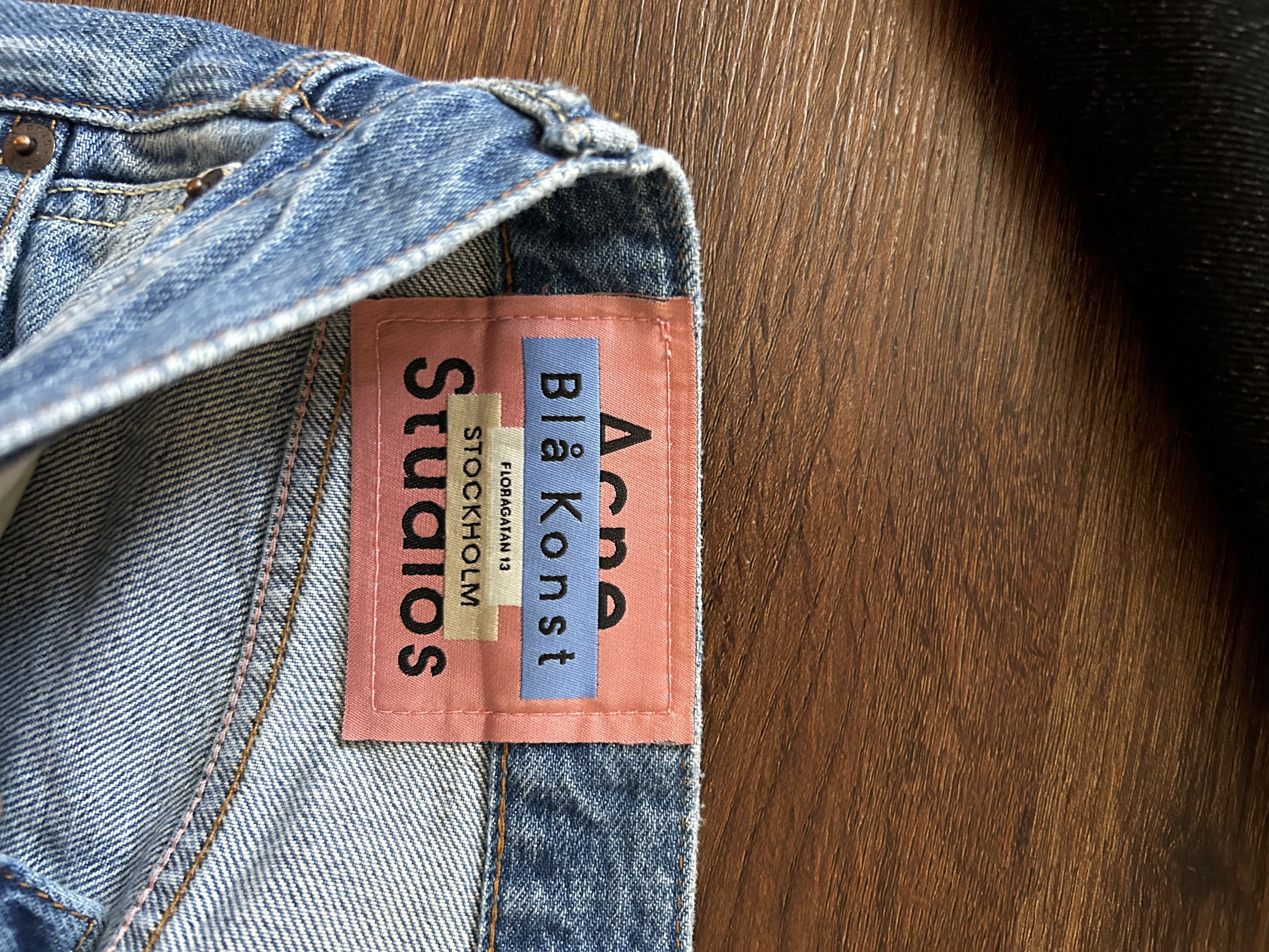 Acne Studios ACNE STUDIOS x Blå Konst 1996 straight jeans Size US 31 - 2 Thumbnail