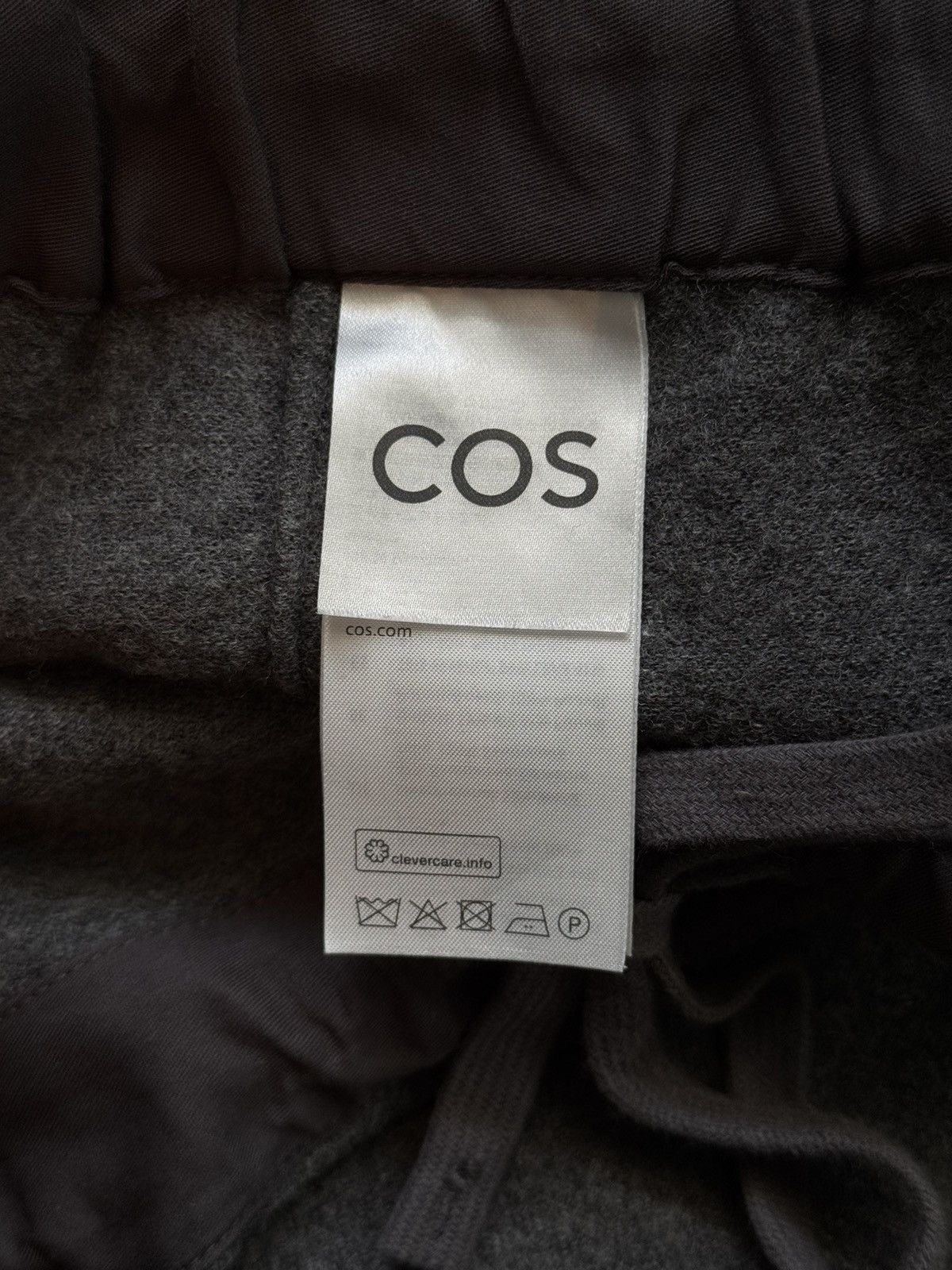 Cos × Designer Cos wide leg boiled wool pants Size US 32 / EU 48 - 6 Thumbnail