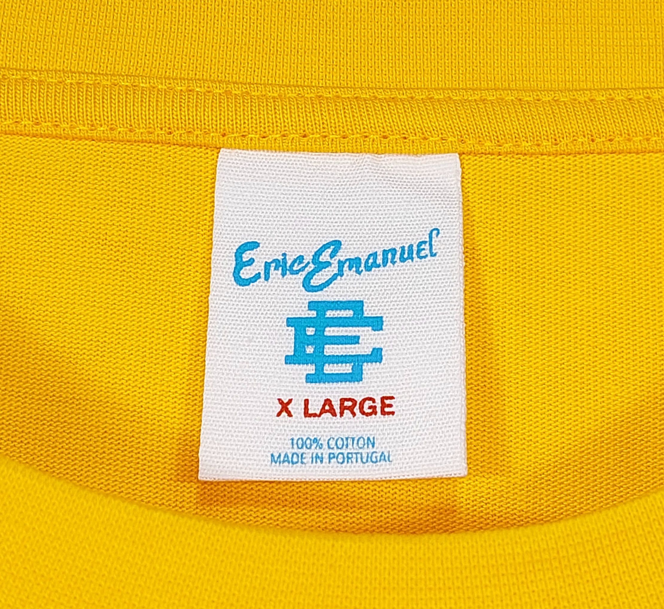 Eric Emanuel EE classic long sleeve tshirt - yellow XL Size US XL / EU 56 / 4 - 3 Thumbnail
