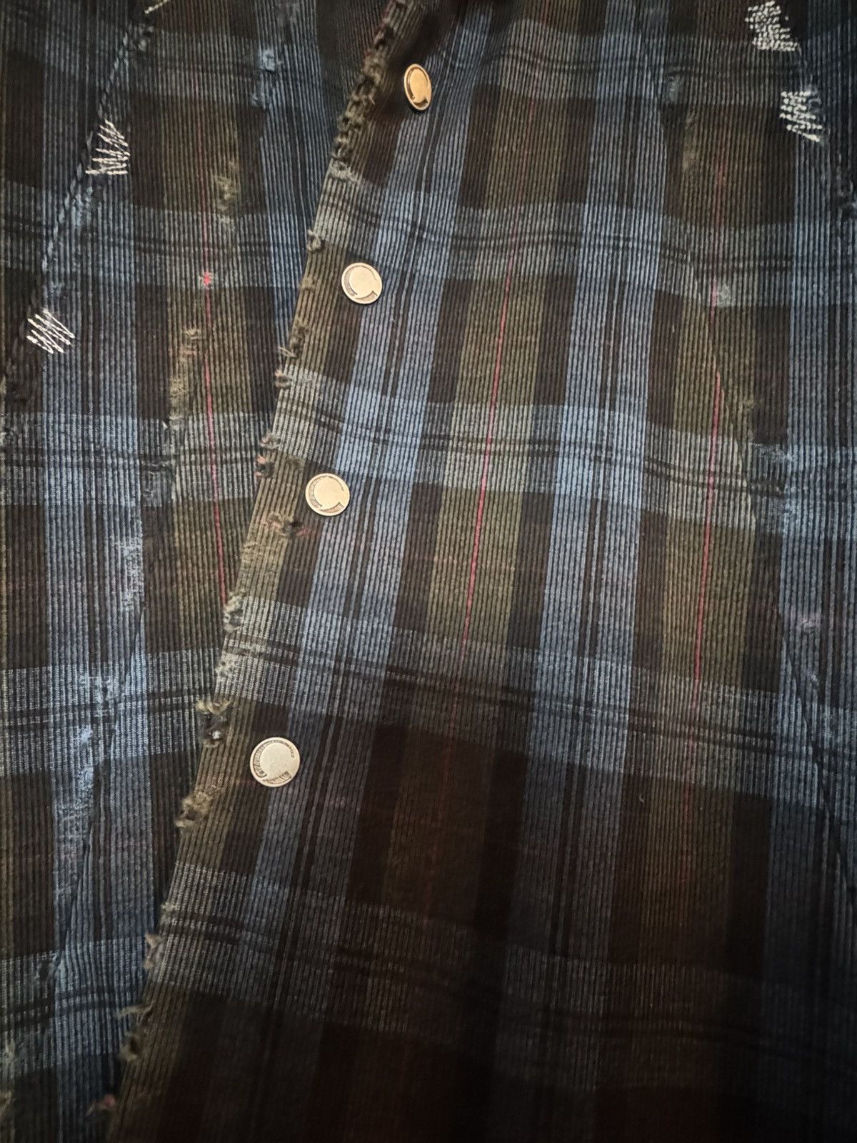 CMMAWEAR 1 of 10 C-Curl Distressed Padded Flannel Size US L / EU 52-54 / 3 - 5 Thumbnail