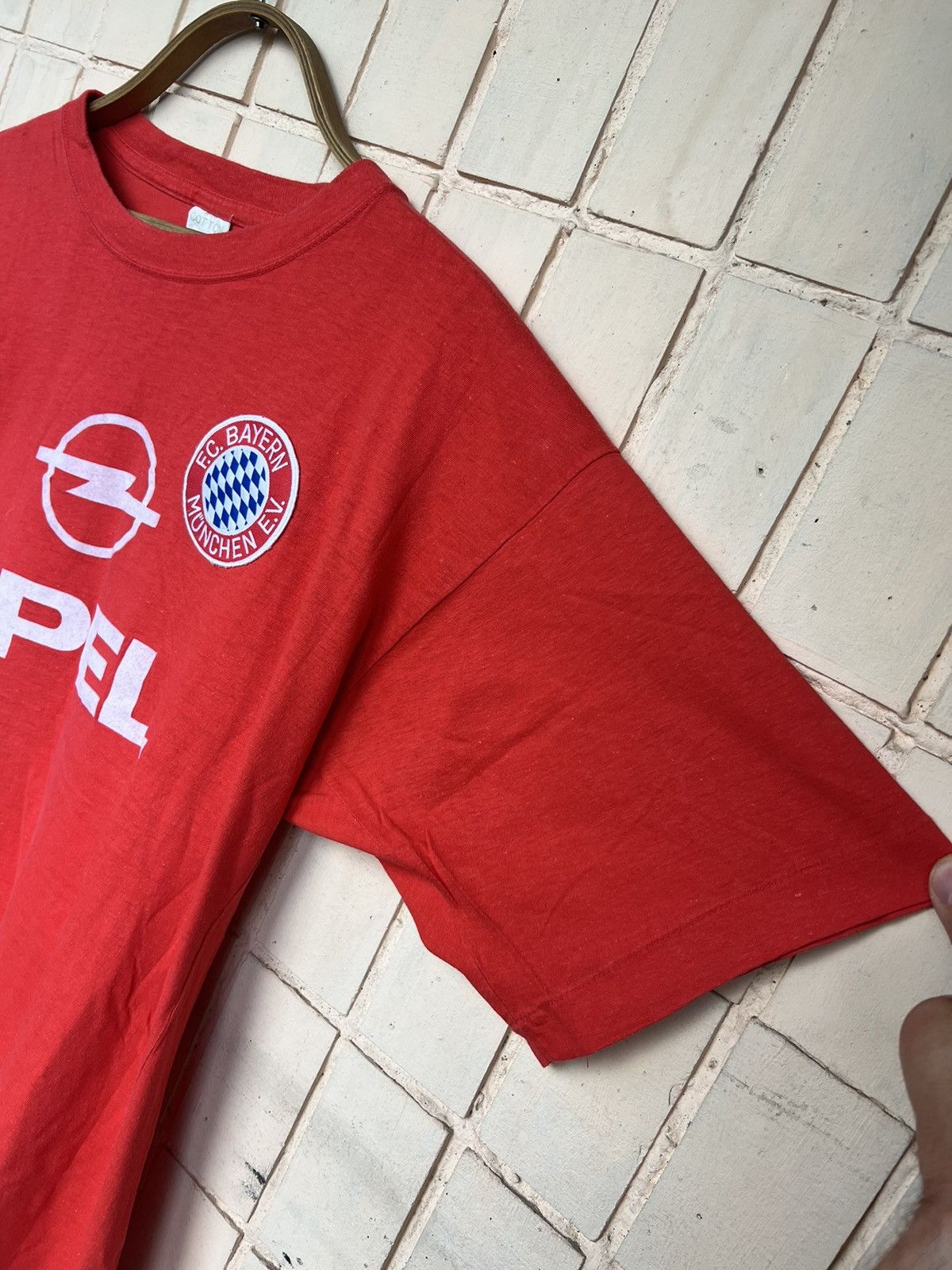 Vintage Vintage 80s Bayern Munich OPEL Soccer Football Shirts Size US M / EU 48-50 / 2 - 6 Thumbnail