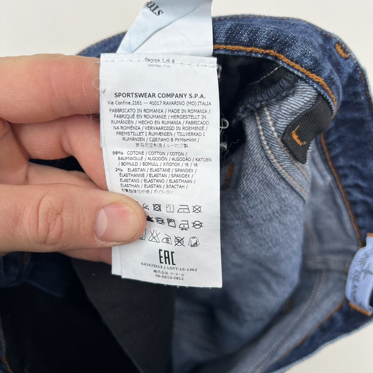 Stone Island Stone island jeans denim junior Size US 28 / EU 44 - 12 Thumbnail
