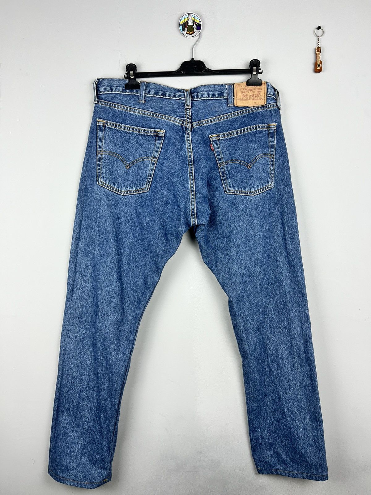 Levi's × Vintage Rare Levis 565 04 made in UK vintage 90s Size US 36 / EU 52 - 5 Thumbnail
