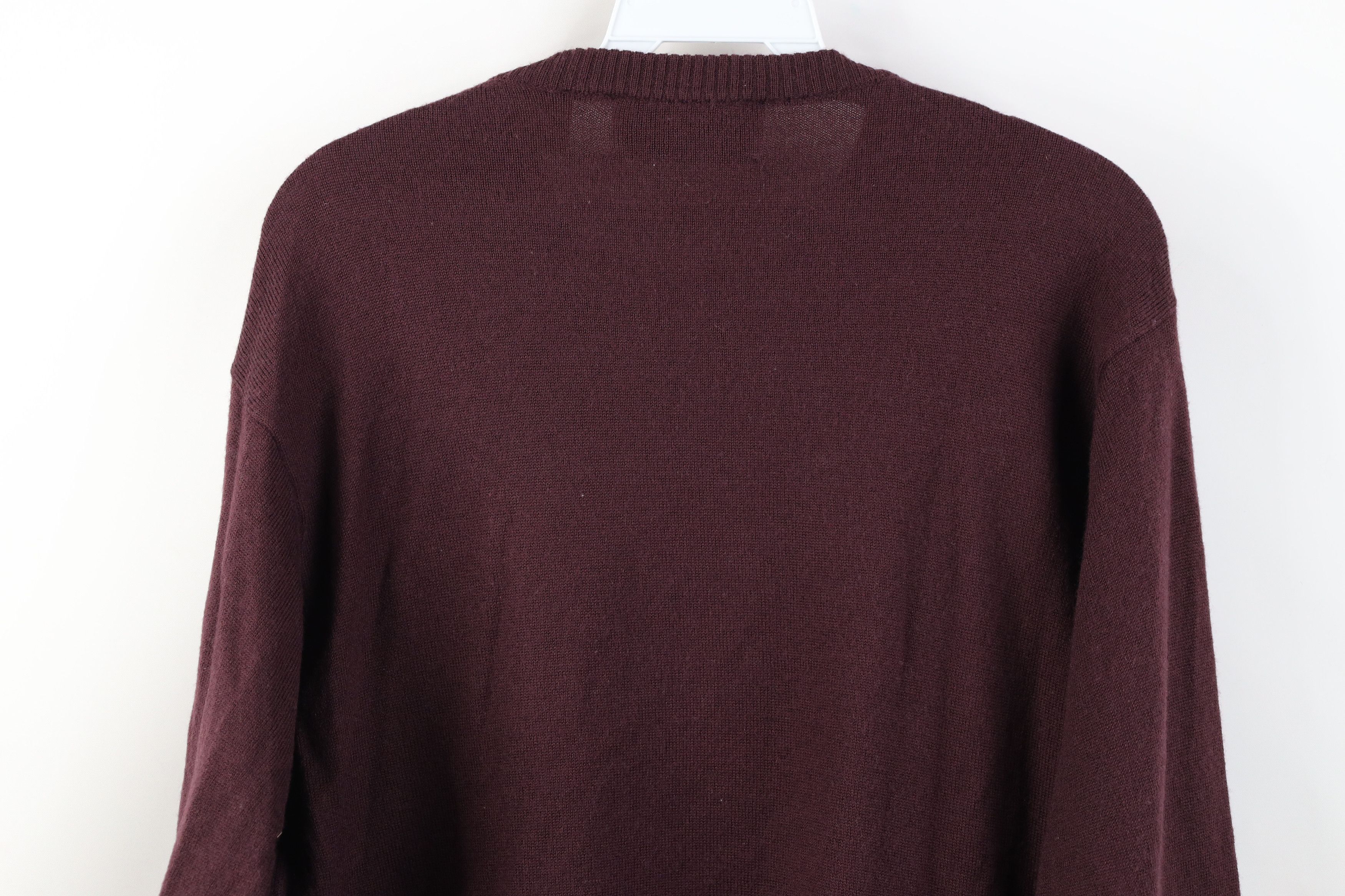 Vintage Vintage 90s Streetwear Diamond Wool Blend Knit Sweater Size M / US 6-8 / IT 42-44 - 8 Thumbnail