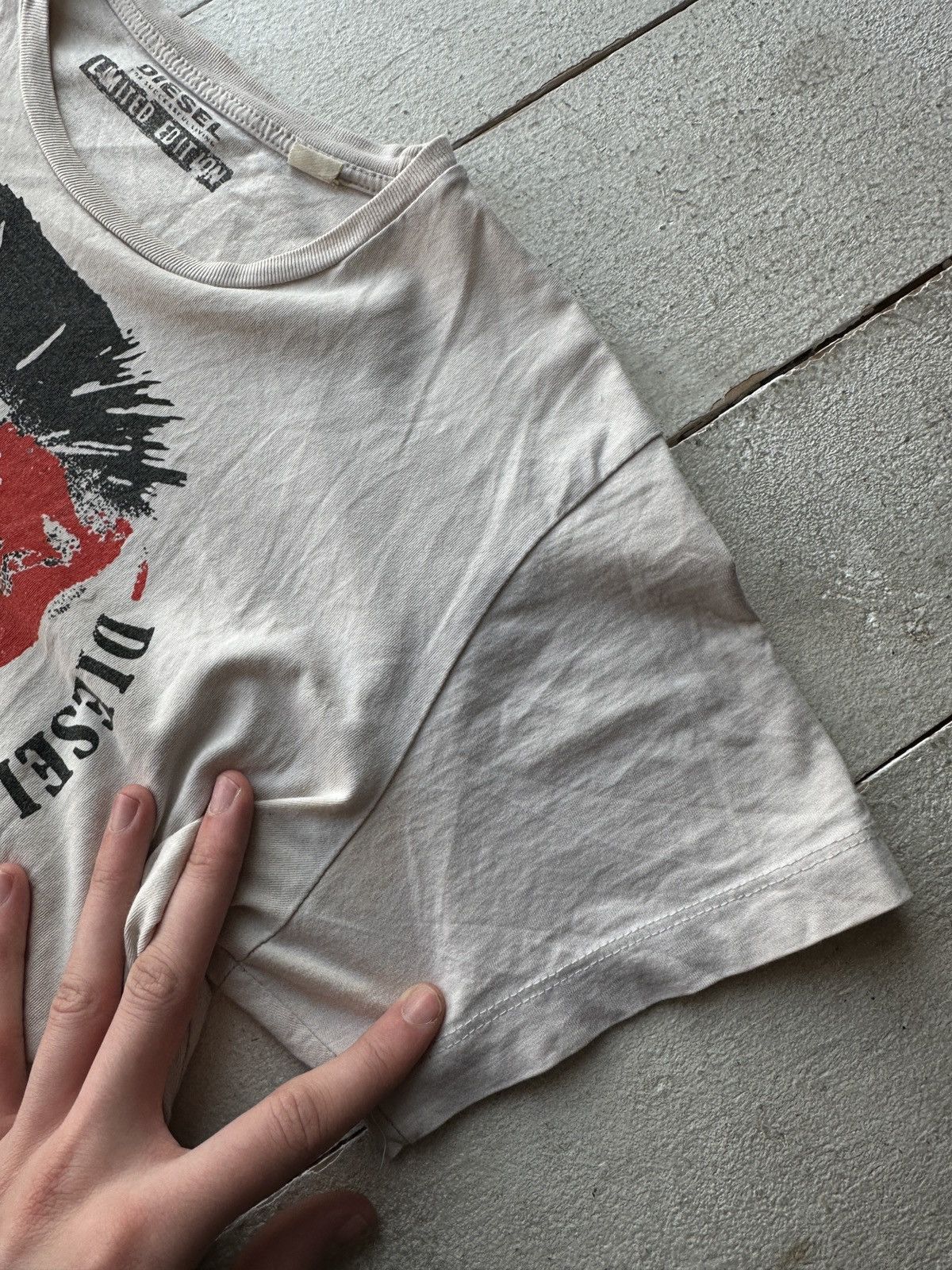 Diesel 🚨DIESEL AVANT GARDE ARCHIVE VINTAGE BIG LOGO T-SHIRT Y2K TEE Size US L / EU 52-54 / 3 - 7 Thumbnail