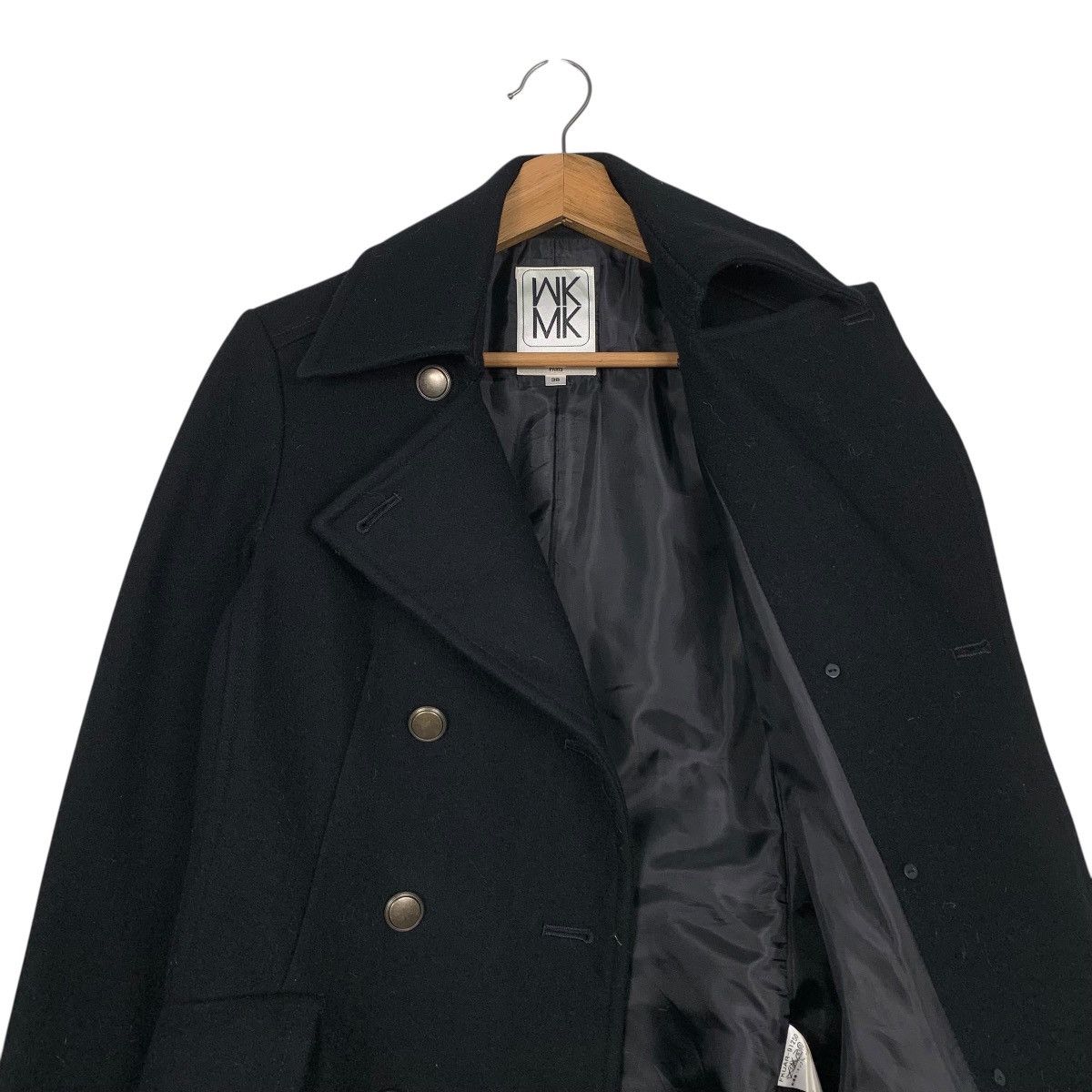 Michel Klein Michel Klein Double Breasted Wool Jacket Size S / US 4 / IT 40 - 10 Thumbnail