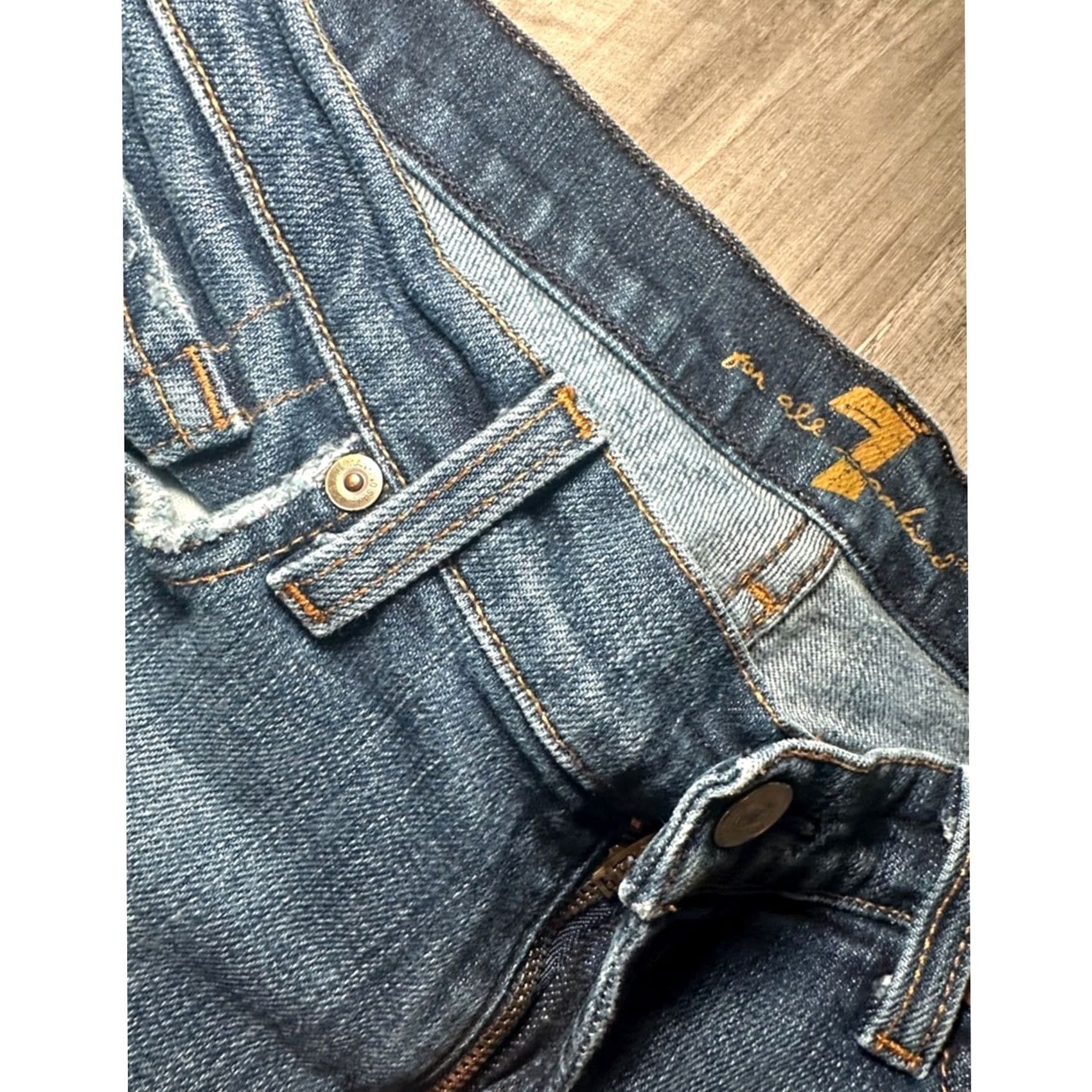 7 For All Mankind 7 For All Mankind Jeans Bootcut Women 29 blue Regular Adults 29 Jeans Bootcut Womens 7 For All Mankind 32in inseam 40in length Size 29" - 6 Thumbnail