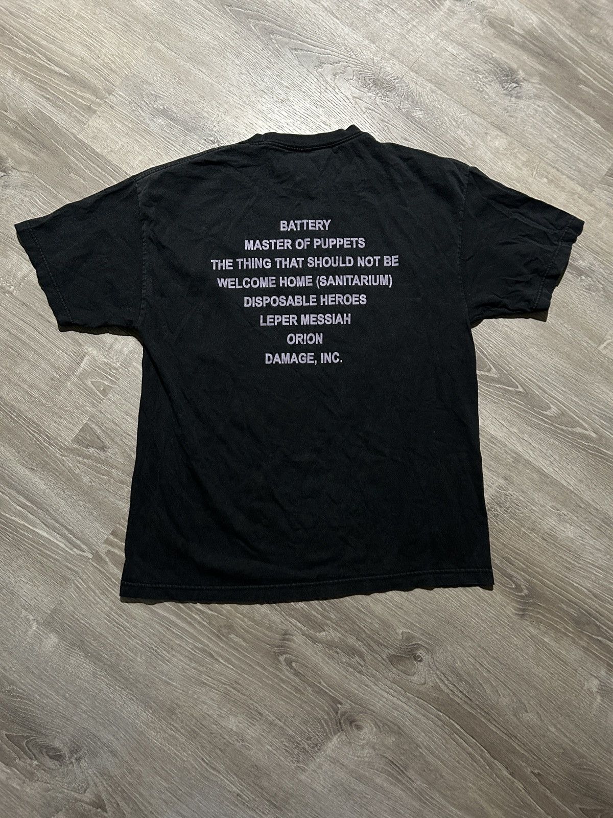Other Vintage Y2K Metallica t-shirt Size US XL / EU 56 / 4 - 2 Thumbnail