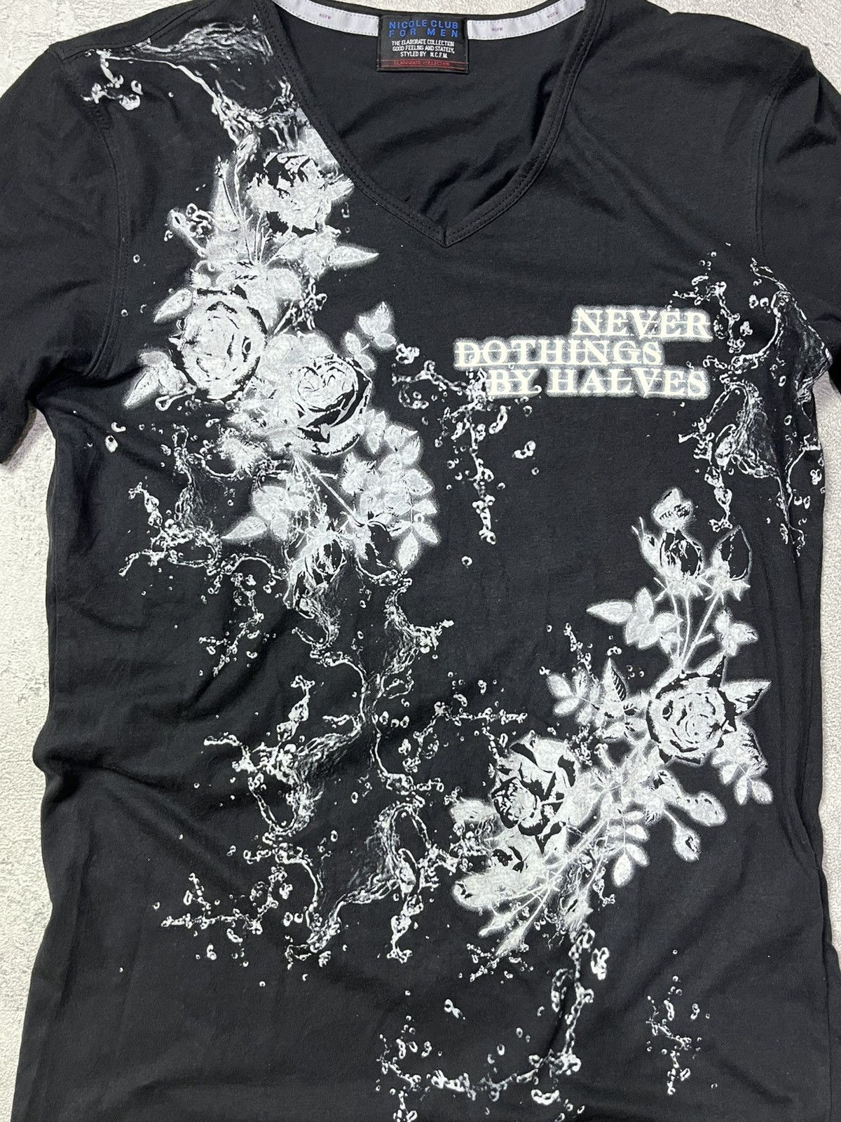 If Six Was Nine Nicole Club For Men Vneck Vkei Y2k Size US S / EU 44-46 / 1 - 2 Thumbnail