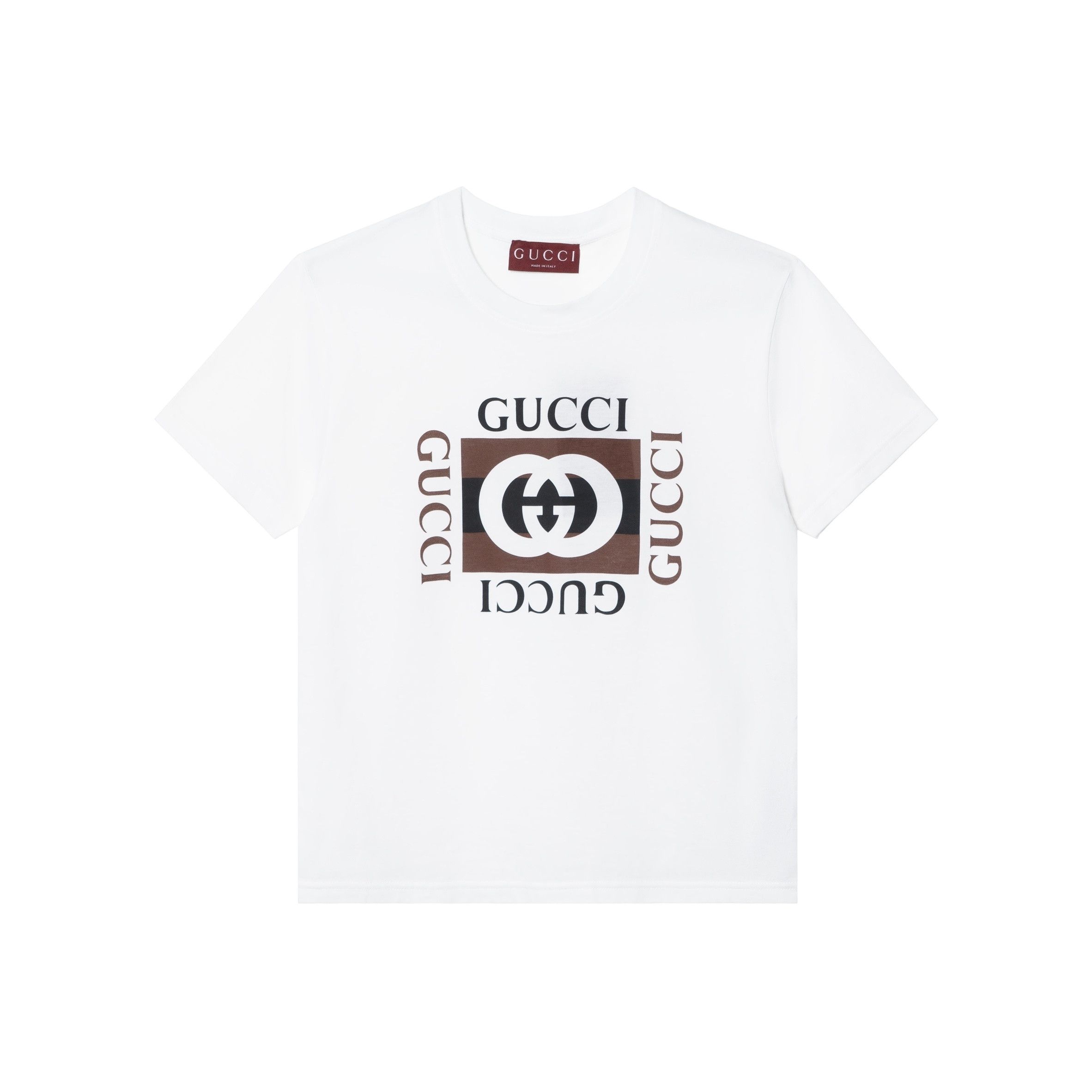 Gucci Gucci Lido Logo Print T-Shirt M Size M / US 6-8 / IT 42-44 - 1 Thumbnail