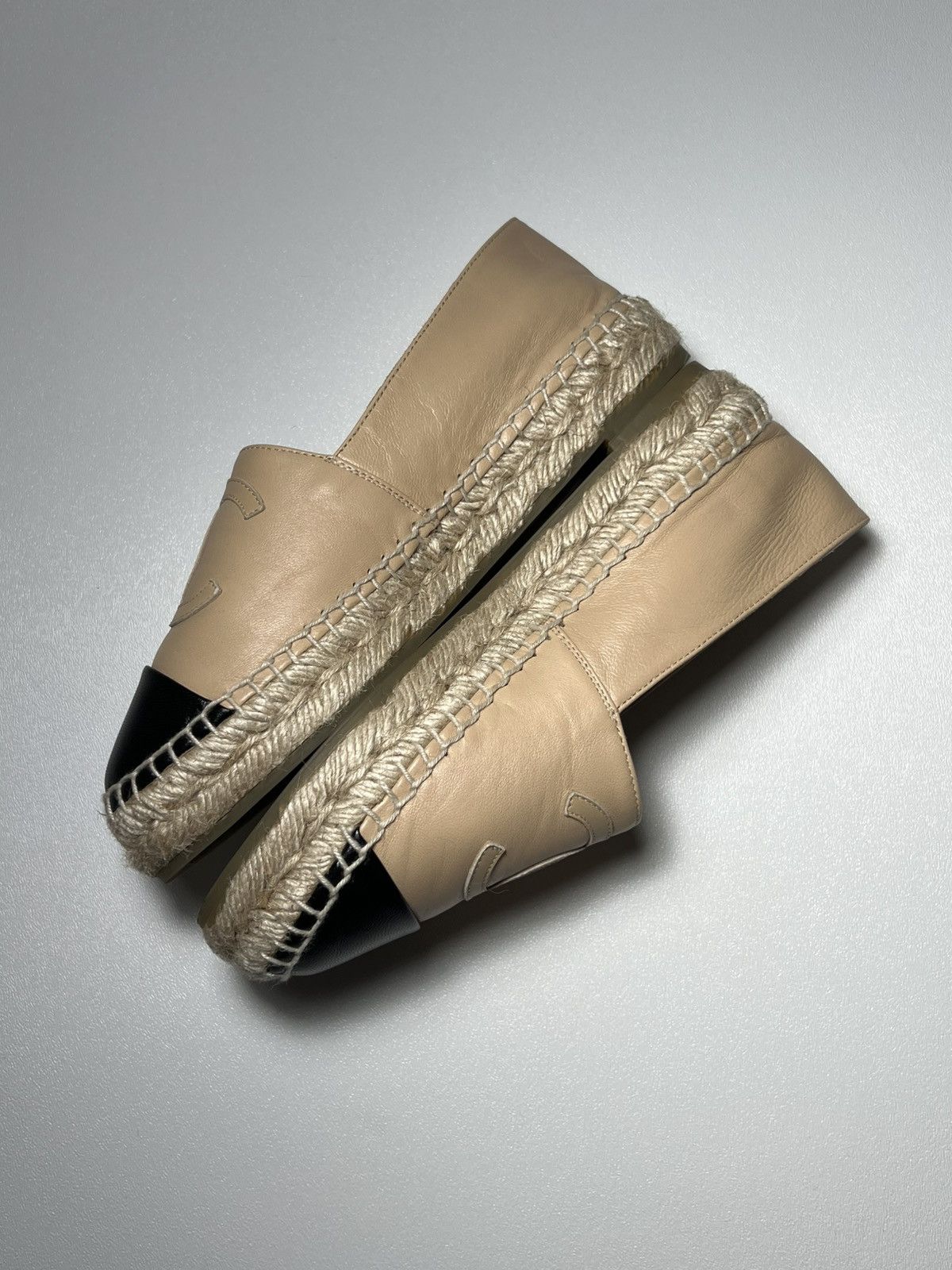 Chanel Chanel Espadrilles Beige Womens Size US 5 / IT 35 - 5 Thumbnail
