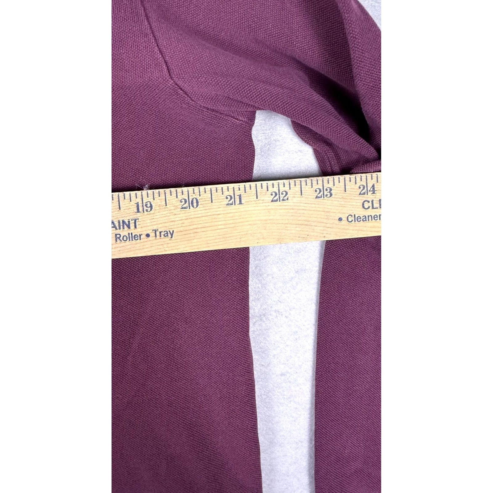 Polo Ralph Lauren Polo Ralph Lauren Polo Shirt Mens Medium Purple Long Sleeve Classic Fit Cotton Size US M / EU 48-50 / 2 - 6 Thumbnail