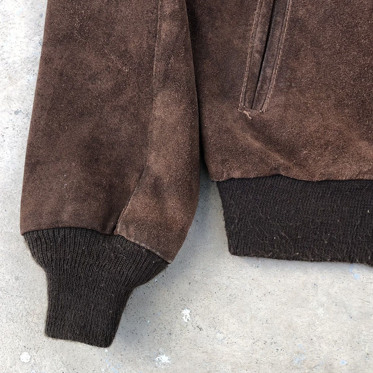 Schott Vintage SCHOTT NYC Suede Leather Bomber Jacket 🇺🇸 Size US M / EU 48-50 / 2 - 5 Thumbnail