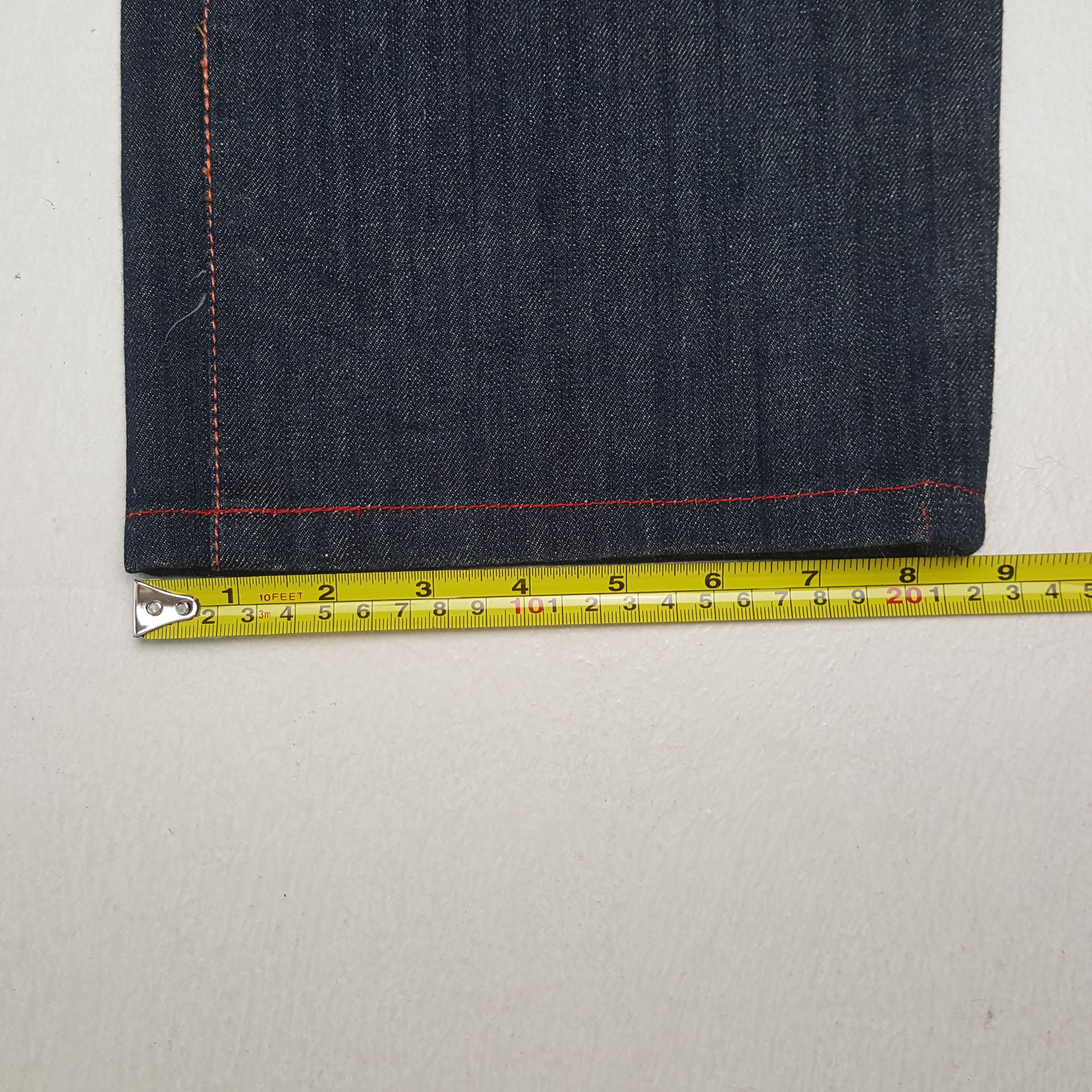 Japanese Brand EvisuJP Japanese Brand Custom Daicock Jeans RR29 Size US 34 / EU 50 - 11 Thumbnail