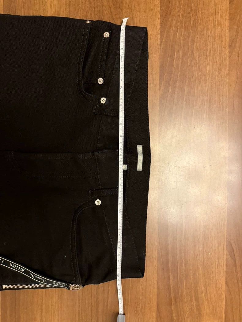 Dior dior 18ss Black Ribbon Zipper Jeans Size US 30 / EU 46 - 7 Thumbnail