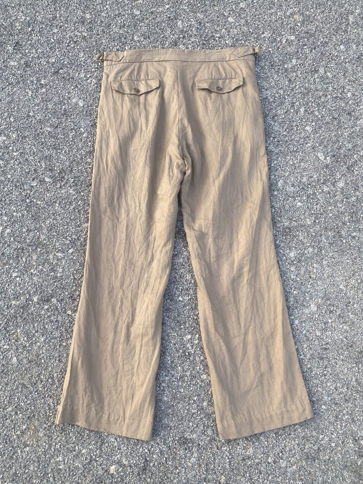 Gap 1990s GAP 100% Linen Pant Size US 35 - 2 Thumbnail