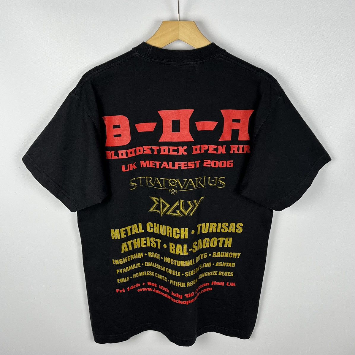 Band Tees Vintage BOA Bloodstock Open Air metal fest rock tee 90’s Size US M / EU 48-50 / 2 - 7 Thumbnail