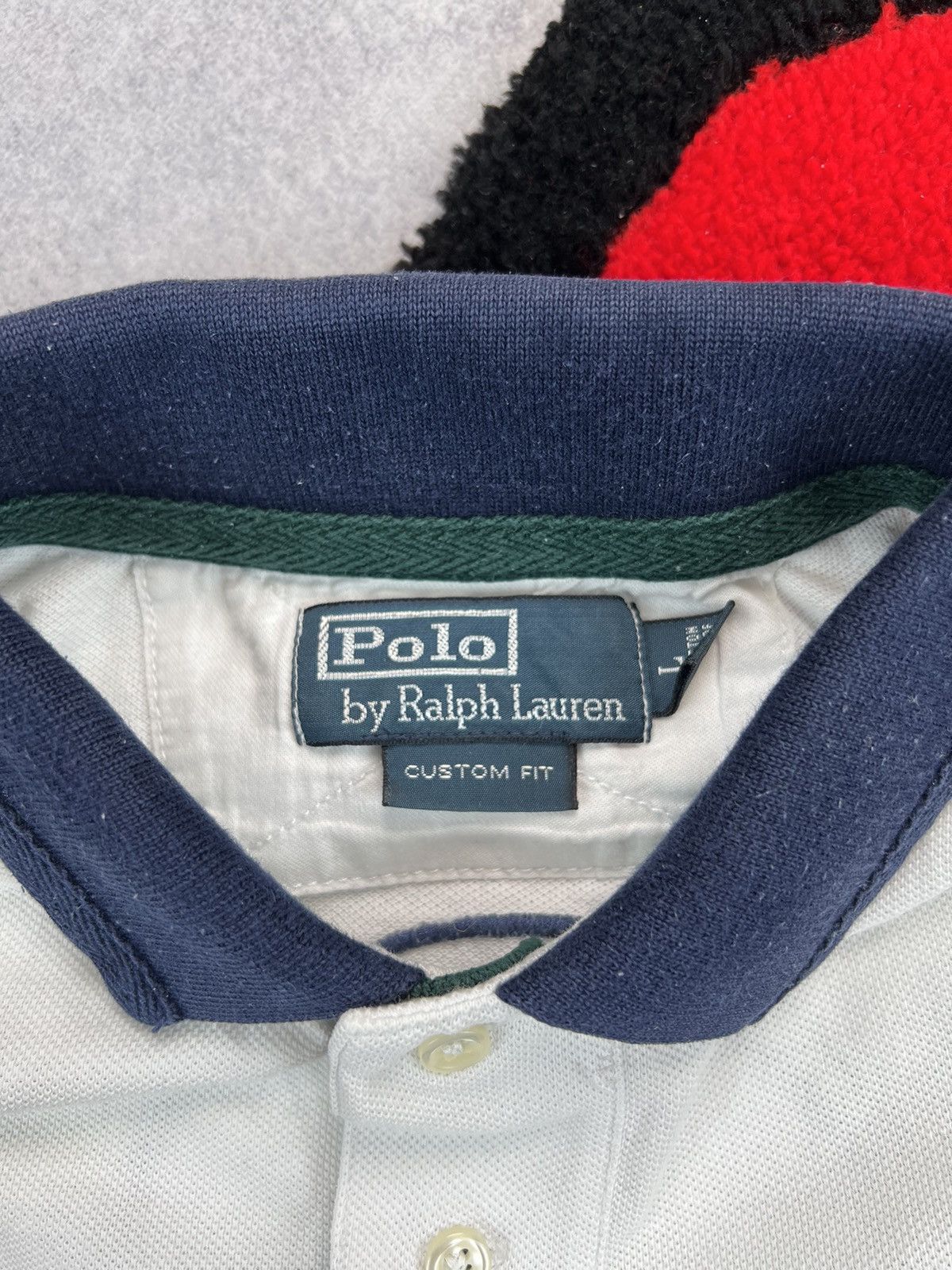Polo Ralph Lauren × Ralph Lauren Vintage Polo Ralph Lauren Rugby Chief Keef Style Y2K Polo Size US L / EU 52-54 / 3 - 7 Thumbnail