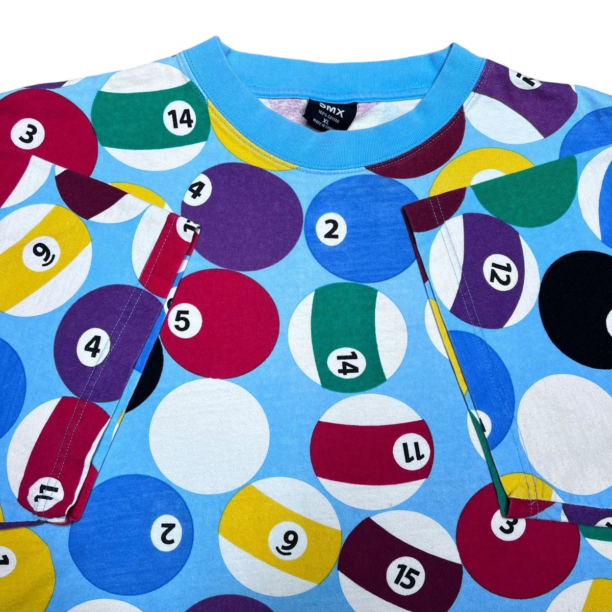 Vintage Vtg 2000s Billiards Pool Table All Over Print 3D Graphic Tee Size US XXL / EU 58 / 5 - 3 Thumbnail