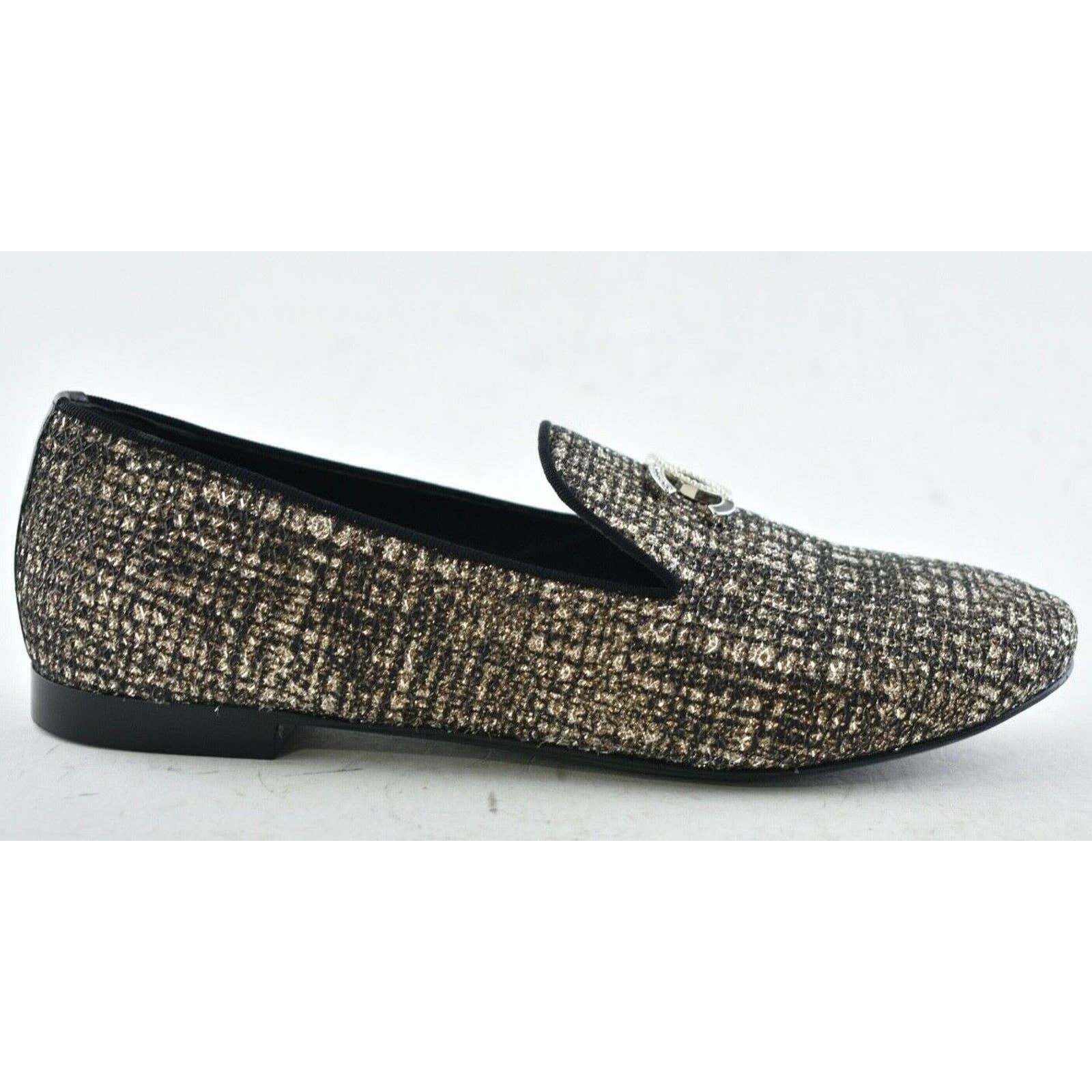 Chanel 19P Glitter CC Logo Mule Moccasin Ballet Loafer Flat 36.5 Size US 6.5 / IT 36.5 - 1 Thumbnail