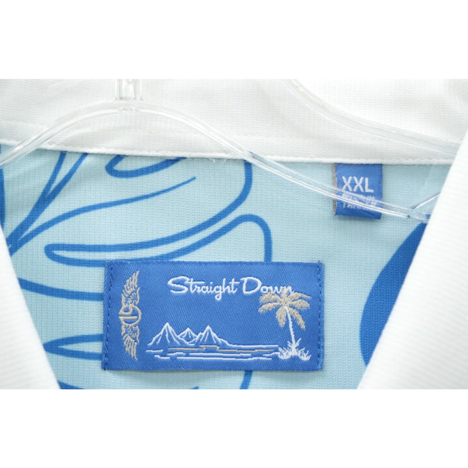 Vintage Straight Down Long Cove Shirt Mens XXL White Floral Golf Performance Hawaiian Size US XXL / EU 58 / 5 - 7 Thumbnail