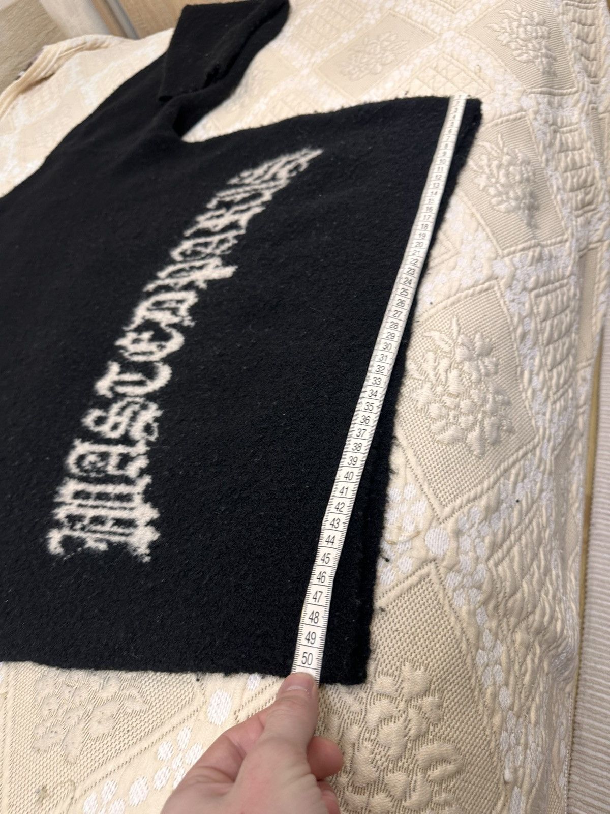 Wasted Paris 🔥 Wasted Paris Reverse Kingdom Sweater Logo Pullover Knit Size US M / EU 48-50 / 2 - 14 Thumbnail