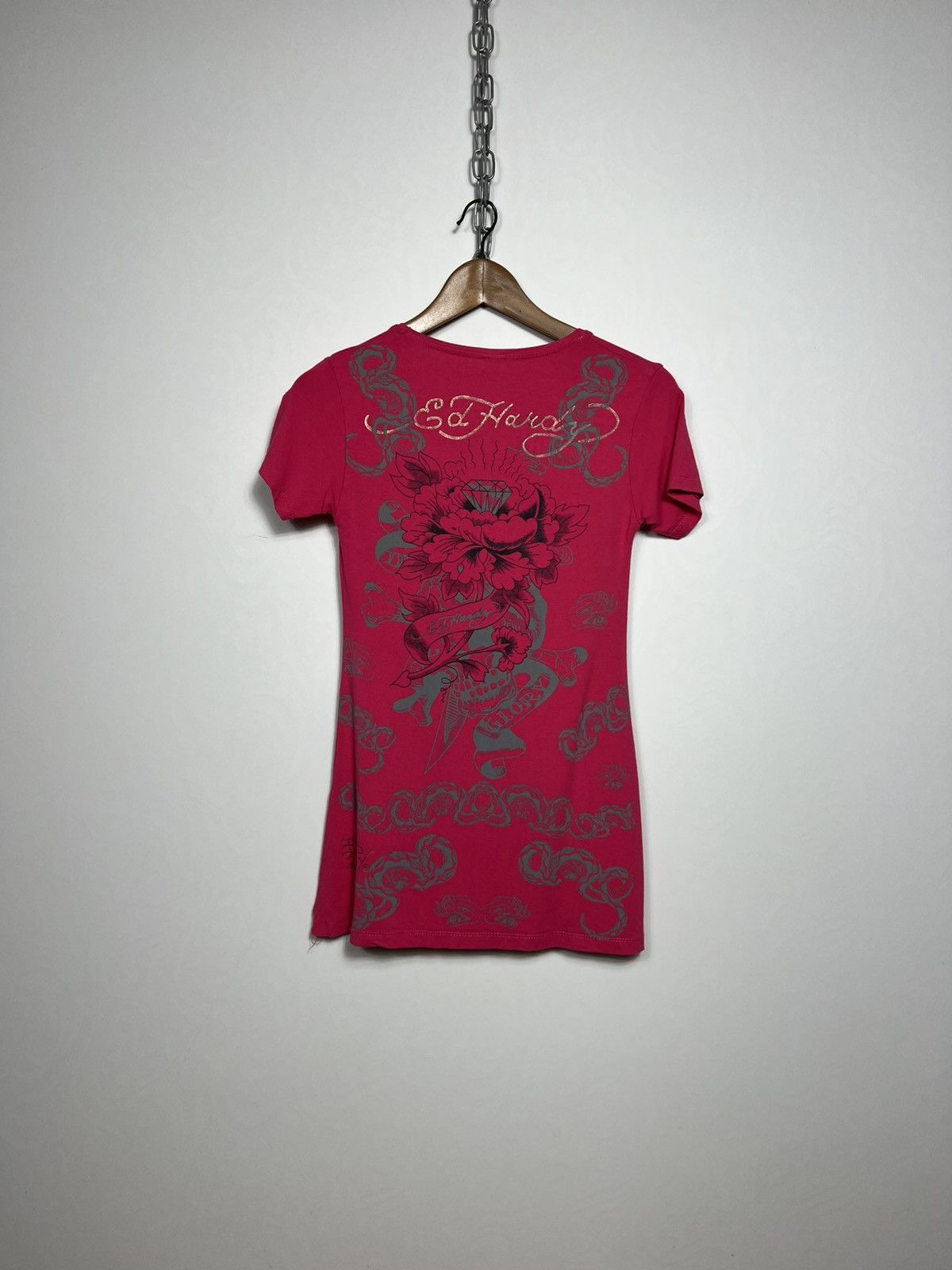 Ed Hardy Vintage Y2K Ed Hardy by Christian Audigier Tank Top Tee Size S / US 4 / IT 40 - 6 Thumbnail
