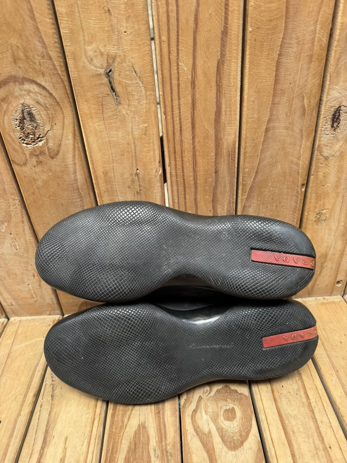 Prada Prada Men’s Penny black Leather Loafers Size Uk 5 USA 6 Size US 6 / EU 39 - 9 Thumbnail