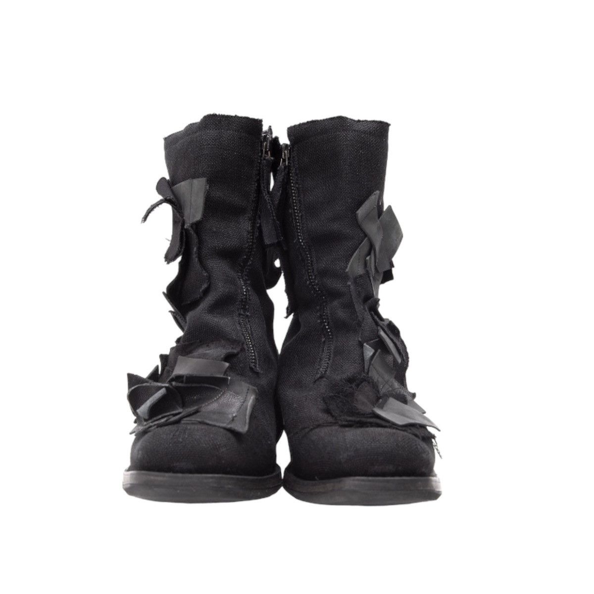 Cherevichkiotvichki × Yohji Yamamoto cherevichkiotvichki x yohji Yamamoto patch boots Size US 8.5 / EU 41-42 - 3 Thumbnail