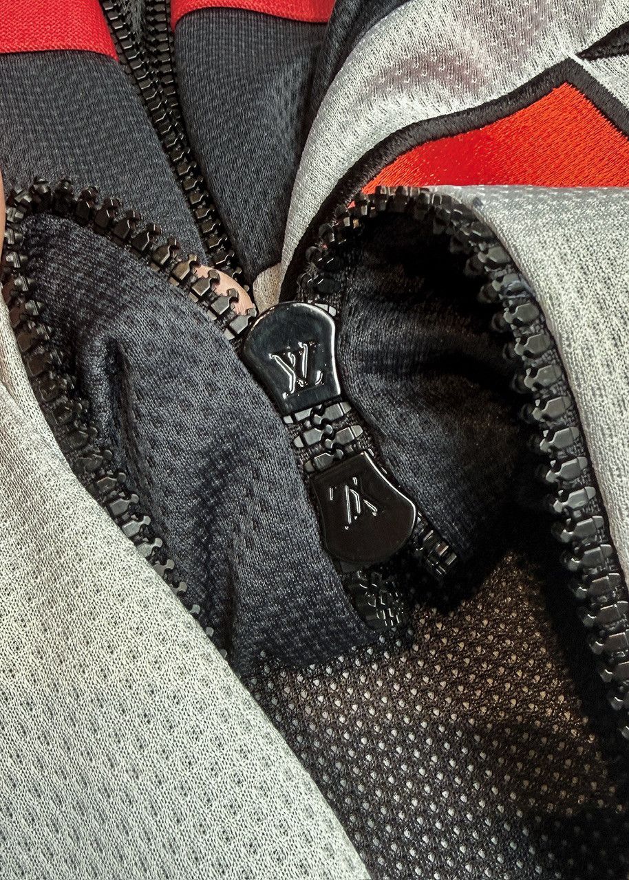 Louis Vuitton Louis Vuitton FW22 White Graphic Hockey Tracktop Jacket Size US XL / EU 56 / 4 - 5 Thumbnail