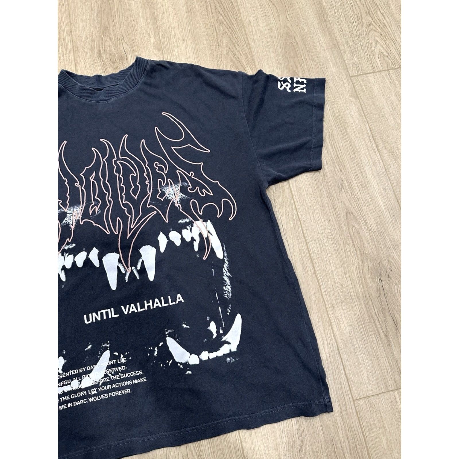 Darc Sport Darc Sport Wolves Club T Shirt Premium Vintage Oversized Grey Sz Med Size US M / EU 48-50 / 2 - 2 Thumbnail
