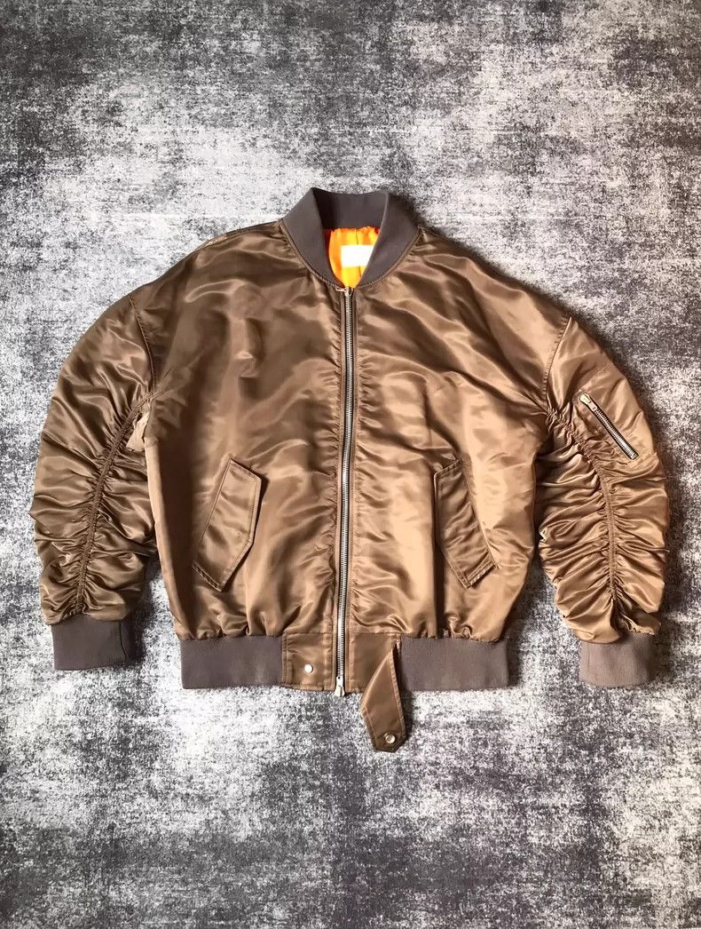 Fear of God Fear of God Champagne nylon flight jacket Size US XL / EU 56 / 4 - 1 Thumbnail