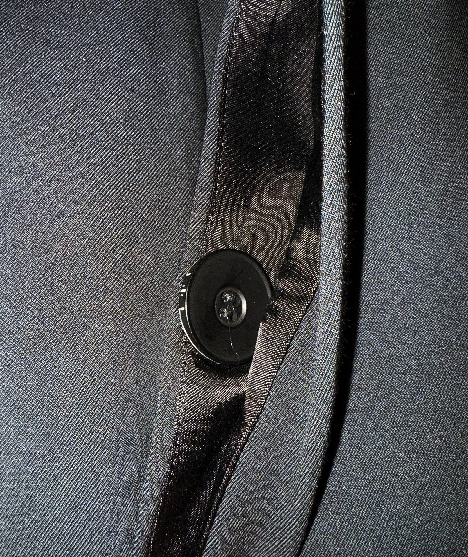 Julius Julius 7 Dark Quantum Collarless Hidden Button Suit Size US L / EU 52-54 / 3 - 6 Thumbnail
