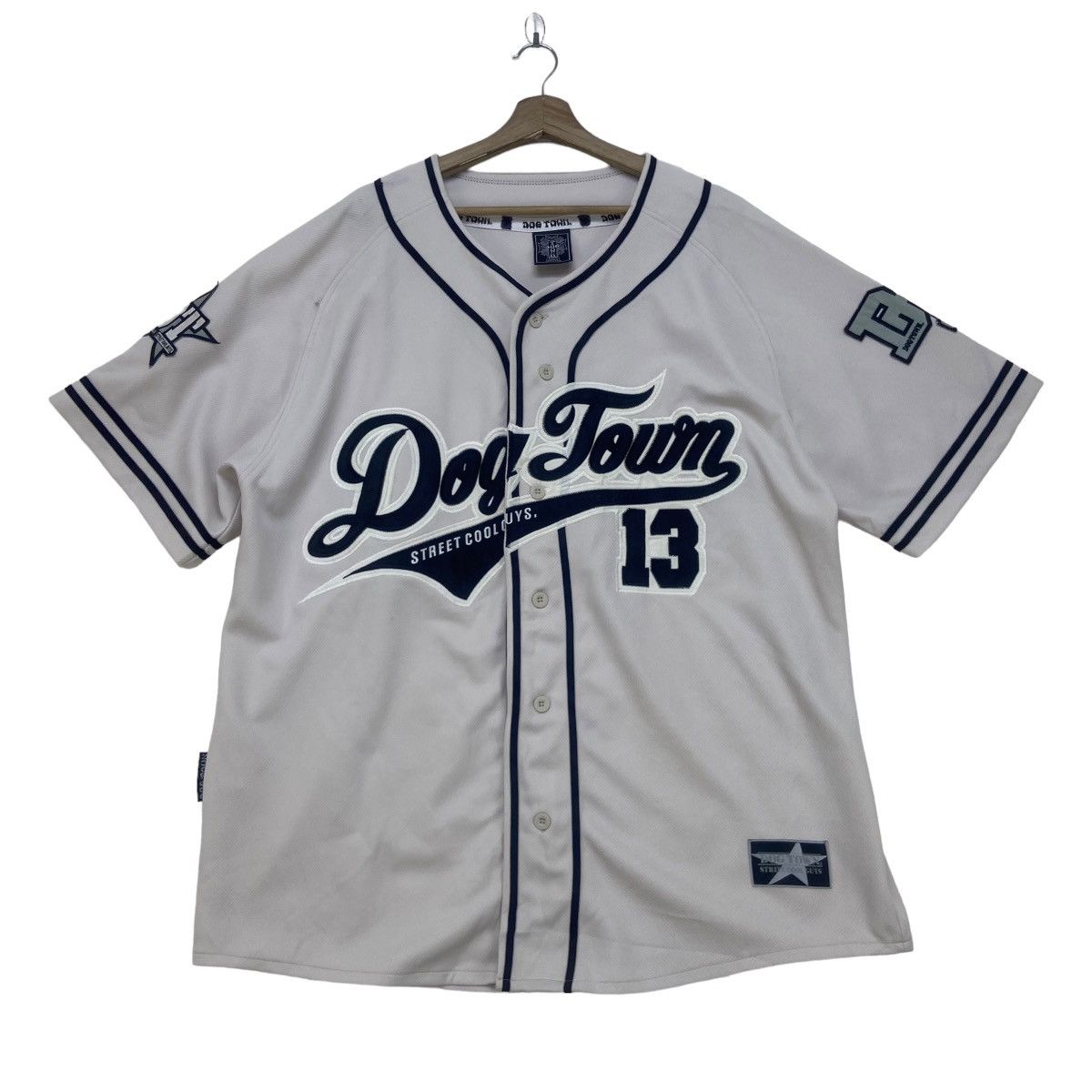 Dogtown Dog Town Street Cool Guys Baseball Jersey Size US XL / EU 56 / 4 - 1 Thumbnail