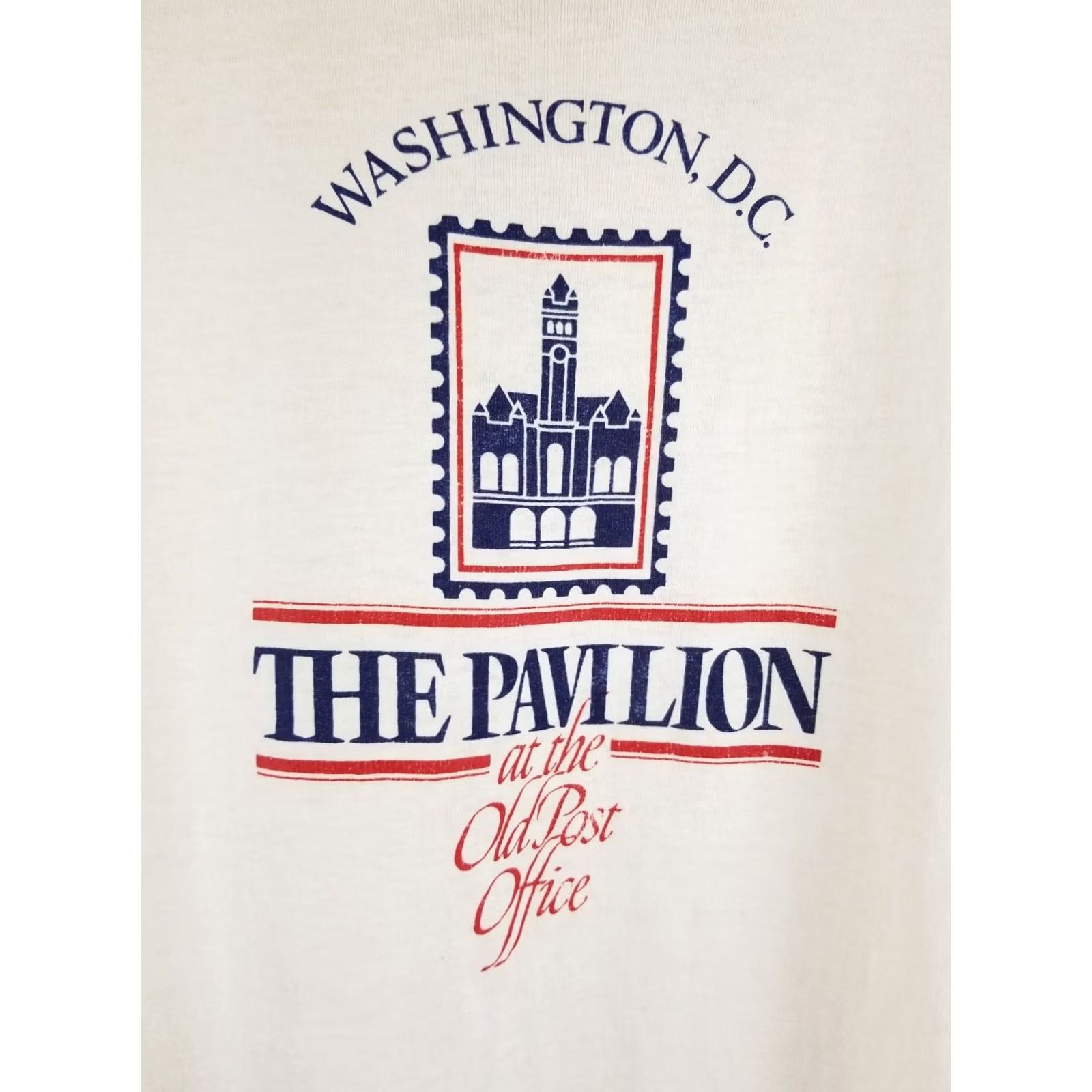 Fruit Of The Loom VINTAGE 90s THE PAVILLION AT THE OLD POST OFFICE T-SHIRT XL White Fruit of the Loom Men Size US XL / EU 56 / 4 - 2 Thumbnail