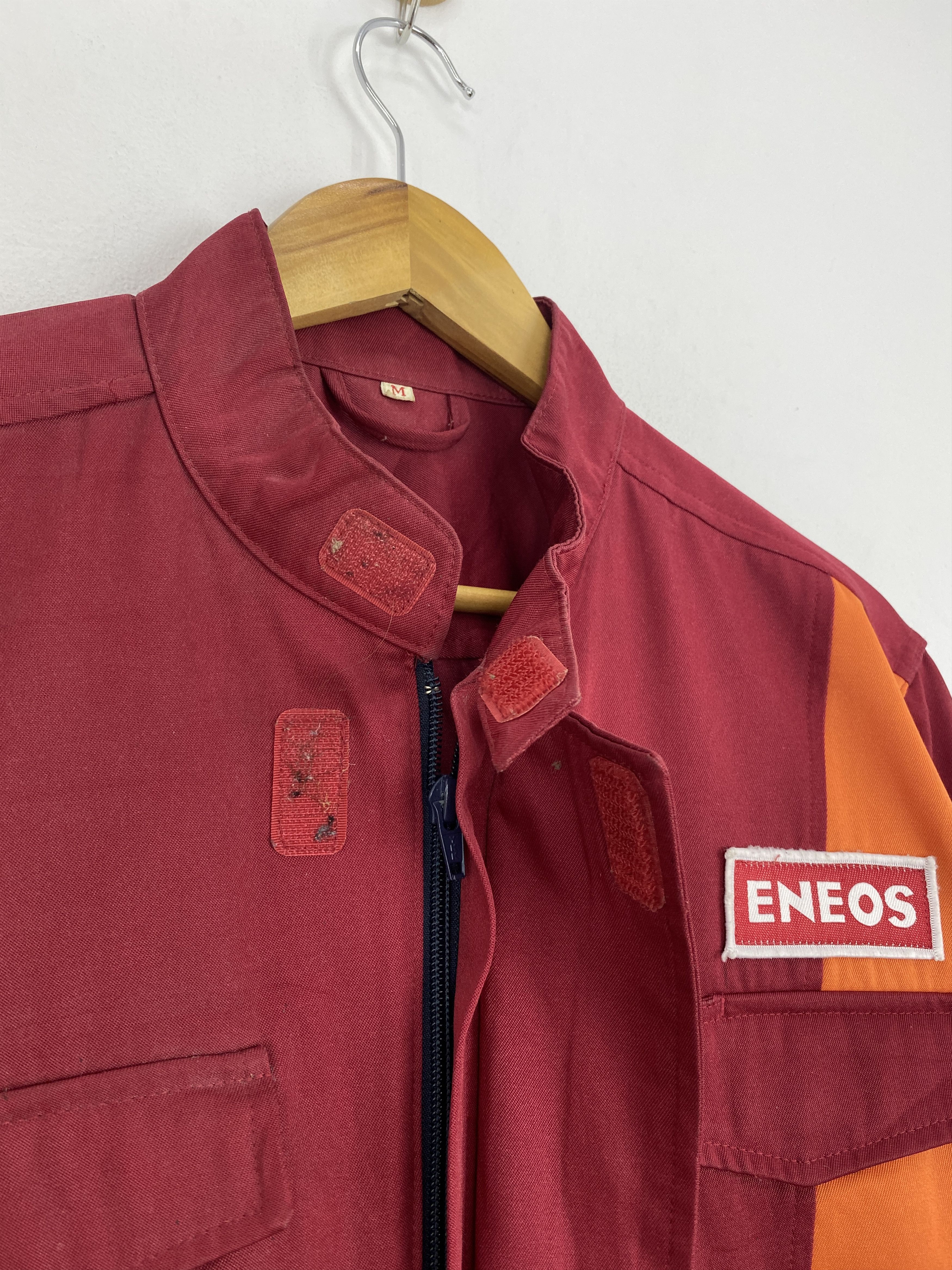 Japanese Brand Vintage Eneos Initial D Movie Mechanic Coverall J1846 Size US M / EU 48-50 / 2 - 8 Thumbnail