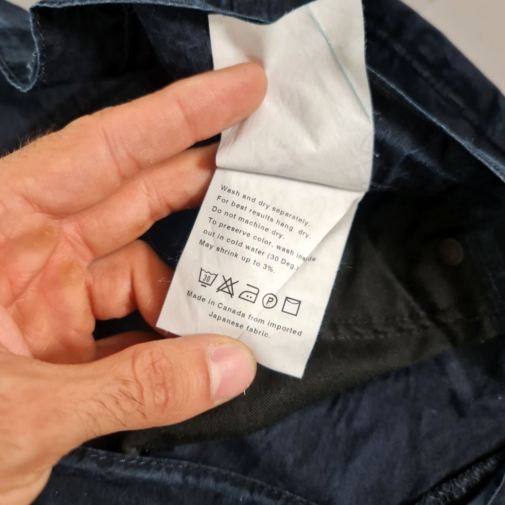 Vintage Naked & Famous Denim Jeans Blue W40 L33 Easy Guy 5.5oz Ultralight Tech Denim Jeans Relaxed Regular Mens 40x33 Blue Vintage? Size US 40 / EU 56 - 6 Thumbnail