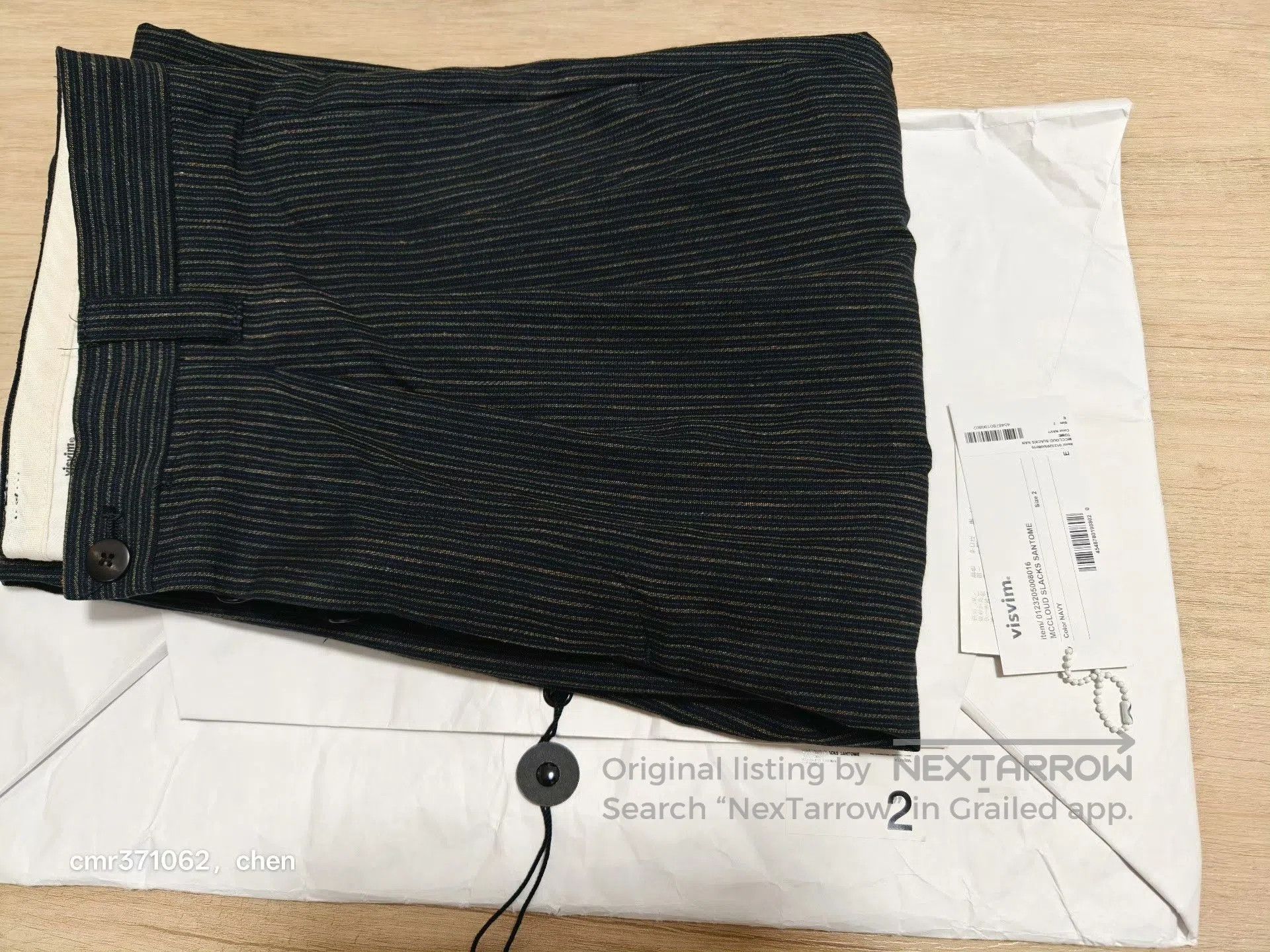 Visvim VISVIM 23AW MCCLOUD SLACKS SANTOME. Size US 26 / EU 42 - 8 Thumbnail