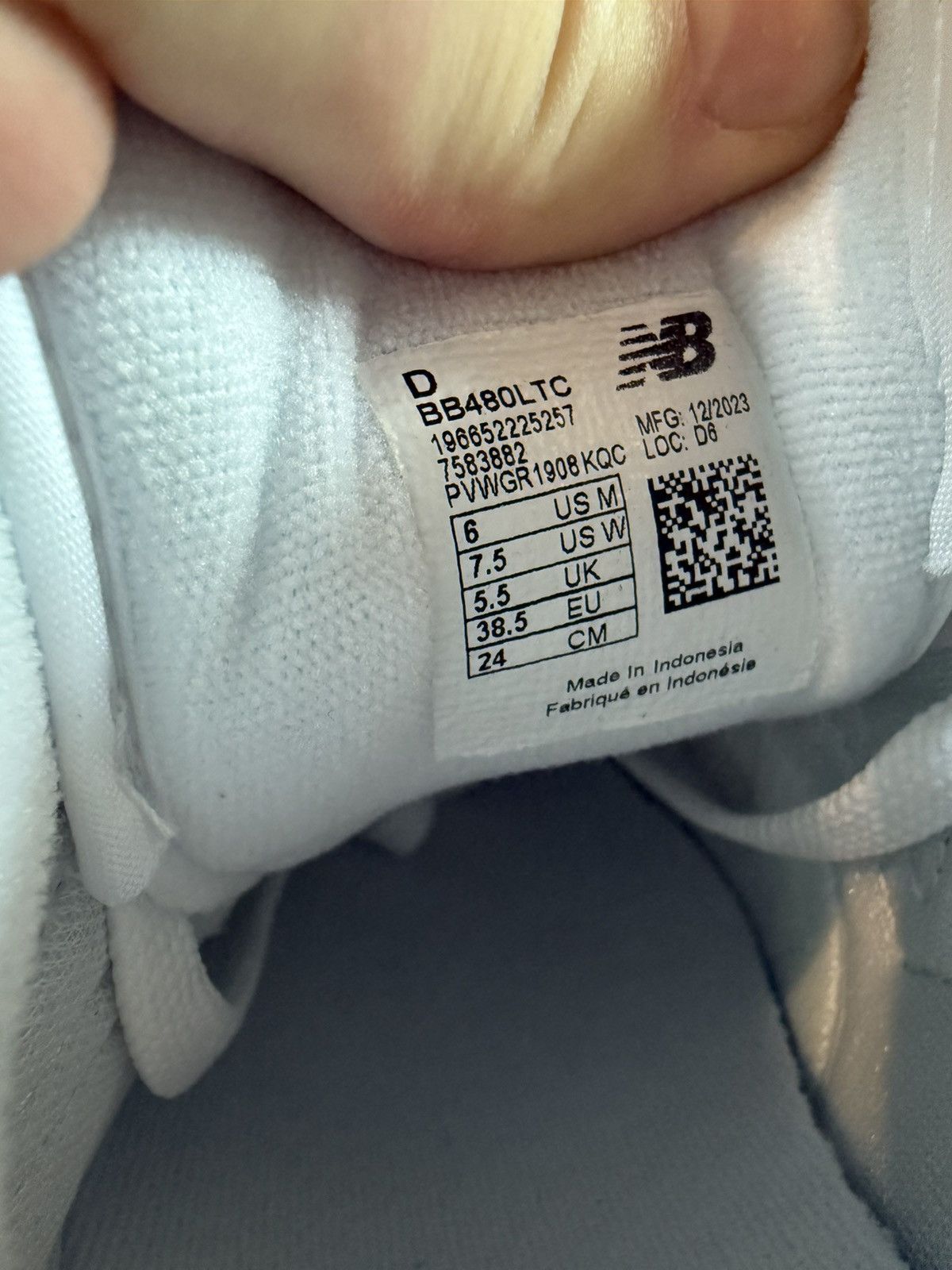 New Balance New Balance 480 UNC - 6m / 7.5w Size US 7.5 / IT 37.5 - 6 Thumbnail