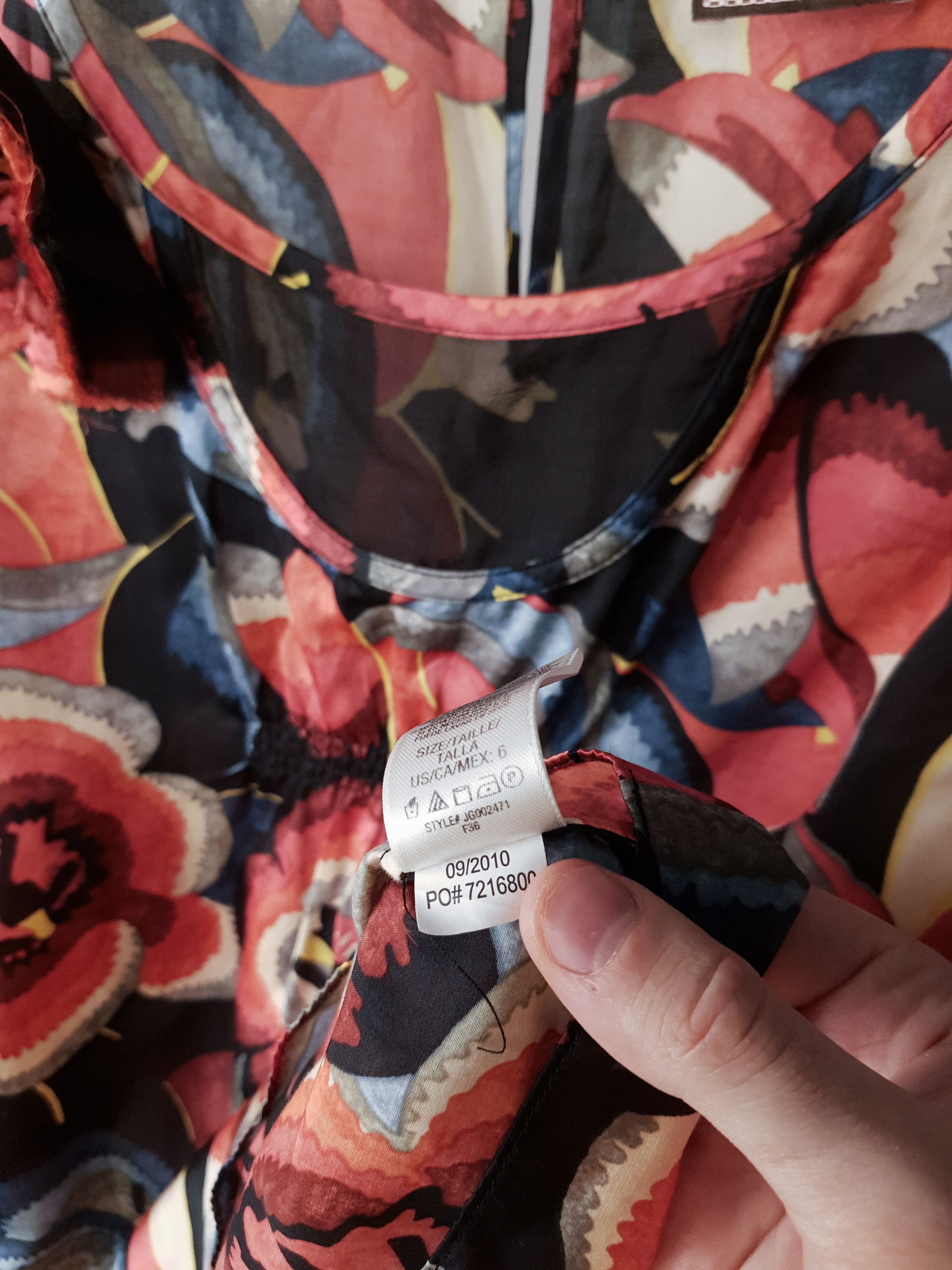 Juicy Couture RARE Vintage Juicy Couture AOP Floral Sleeveless Tank Top Size XS / US 0-2 / IT 36-38 - 6 Thumbnail