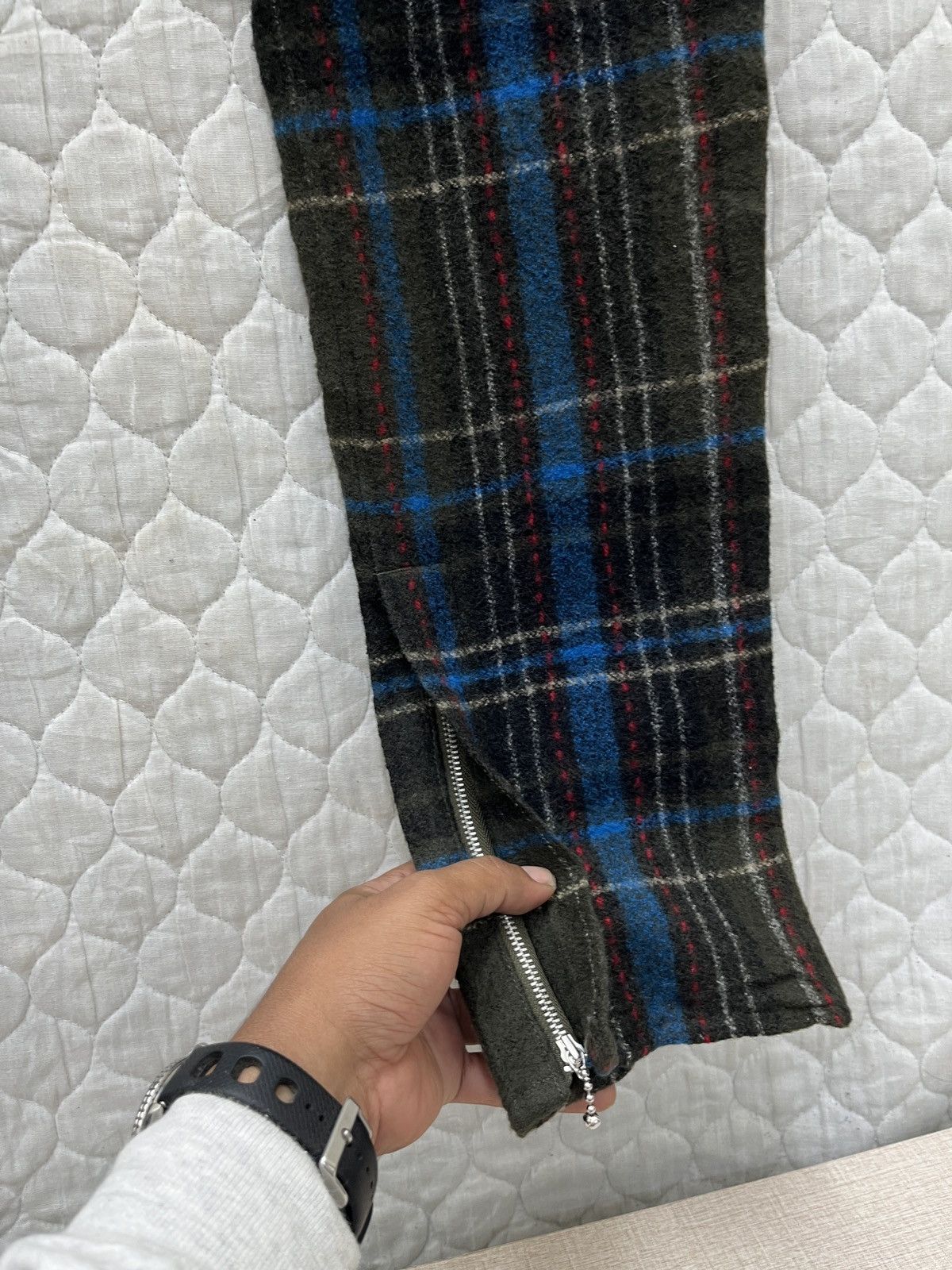 Undercover 🔥🔥🔥ARCHIVE AW04 UNDERCOVERISM FOR REBEL TARTAN PUNK PANTS Size US 33 - 6 Thumbnail