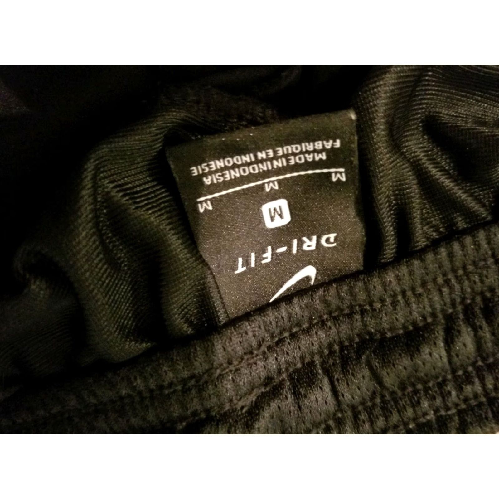 Nike Nike Shorts Mens Medium Black Athletic Gym Workout Regular Size M Size US 31 - 6 Thumbnail